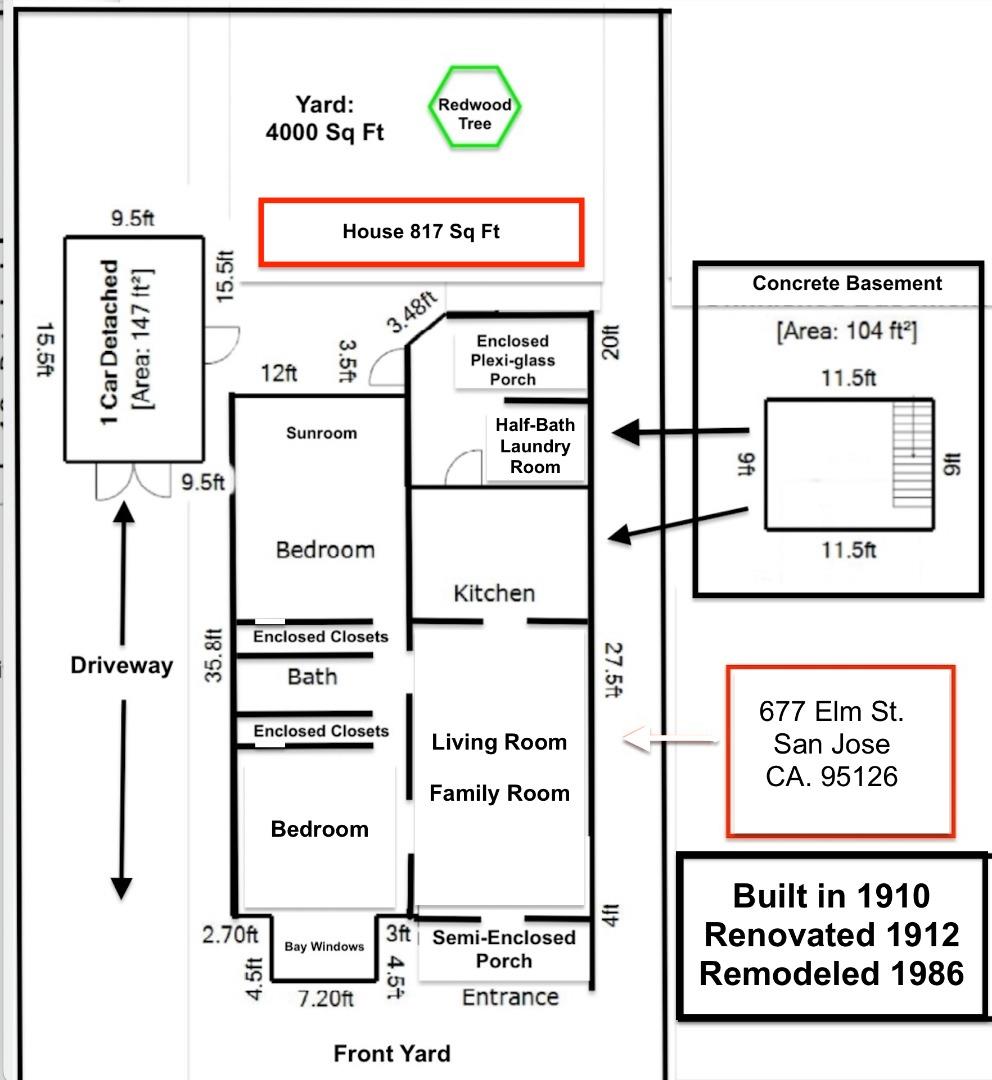 San Jose, California, 95126, United States, 2 Bedrooms Bedrooms, ,2 BathroomsBathrooms,Residential,For Sale,1987884