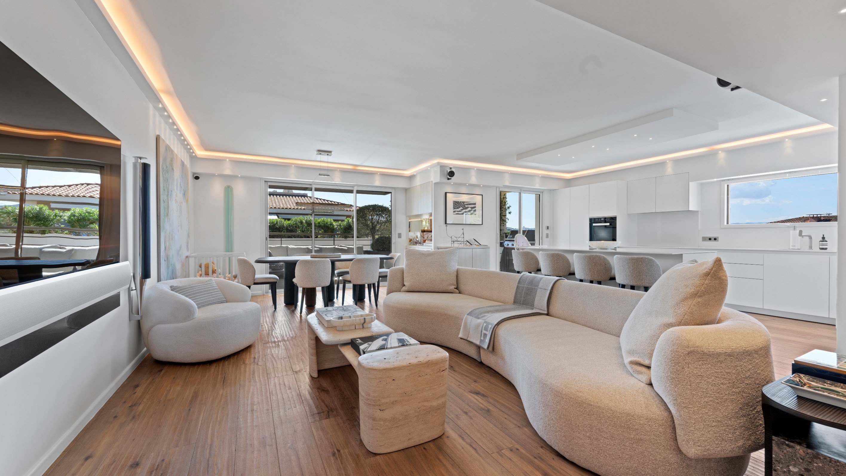  Saint Tropez, 130 sqm three bedroom penthouse with 40 sqm of terraces - 物件實景