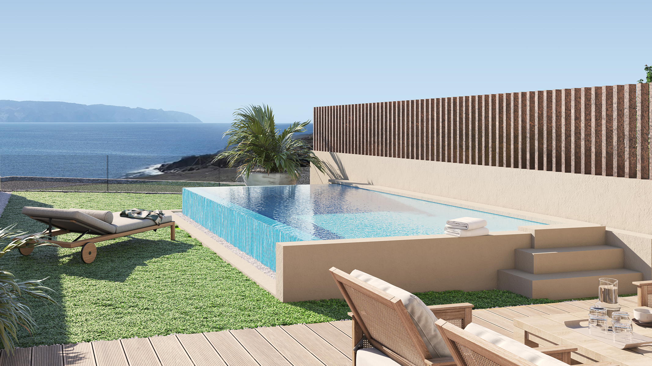  Contemporary villa with sea views in Rokabella, South Tenerife - 物件實景