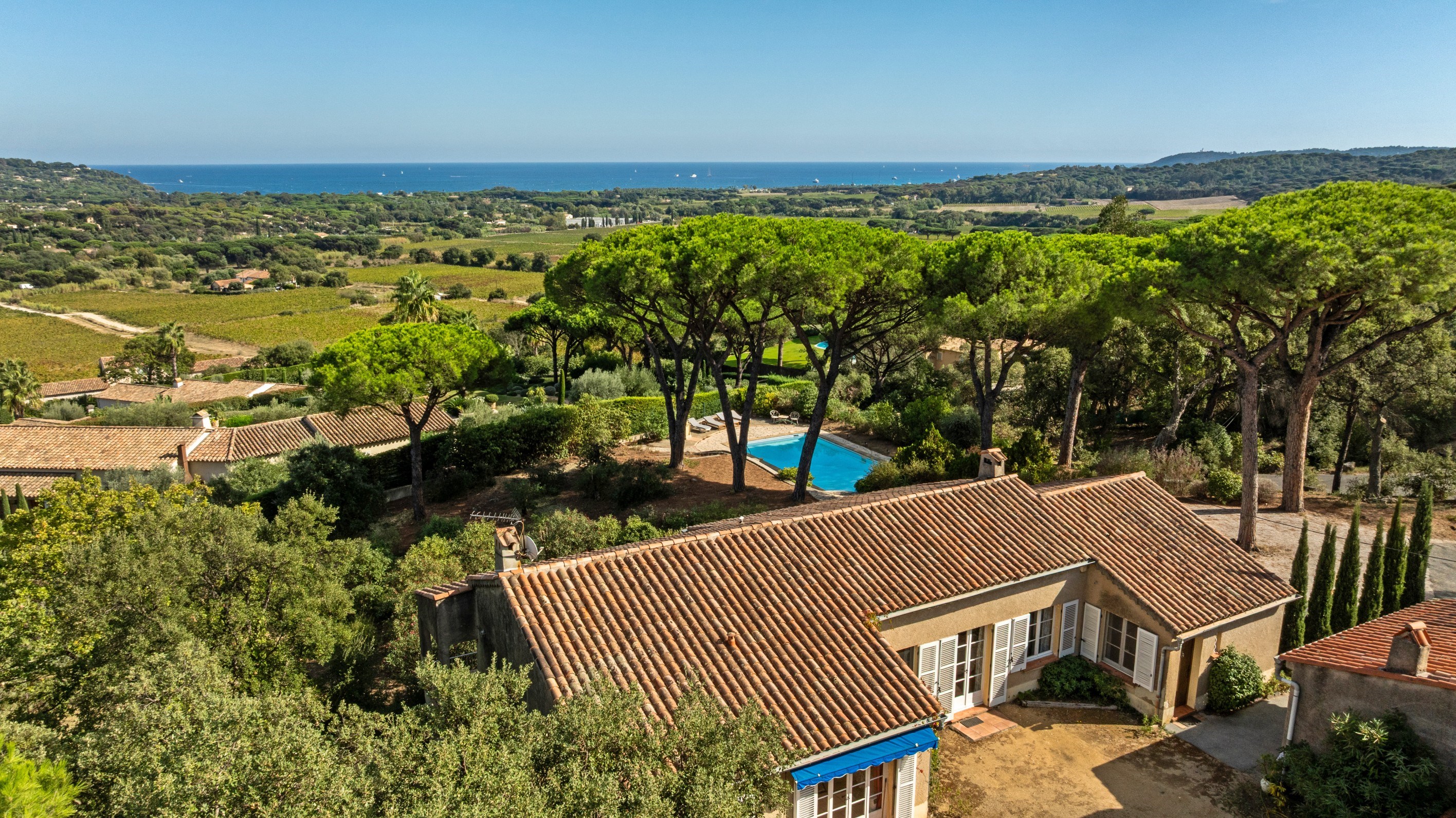  RAMATUELLE – Exclusive Listing – Property to Renovate, Panoramic Sea Views - 物件實景