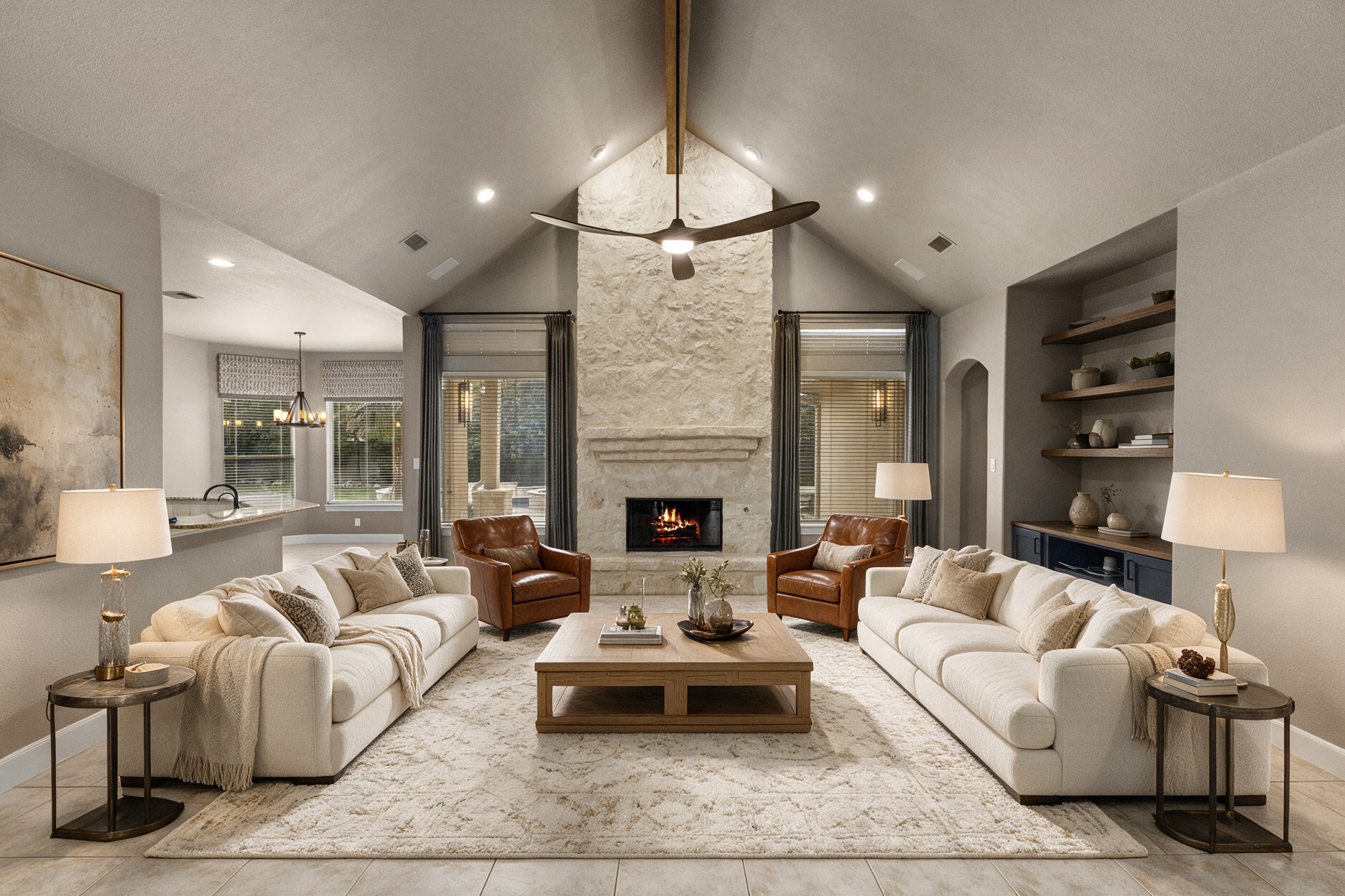  Private 5 Bedroom Oasis with Pool  Heights of Stone Oak - 物件實景