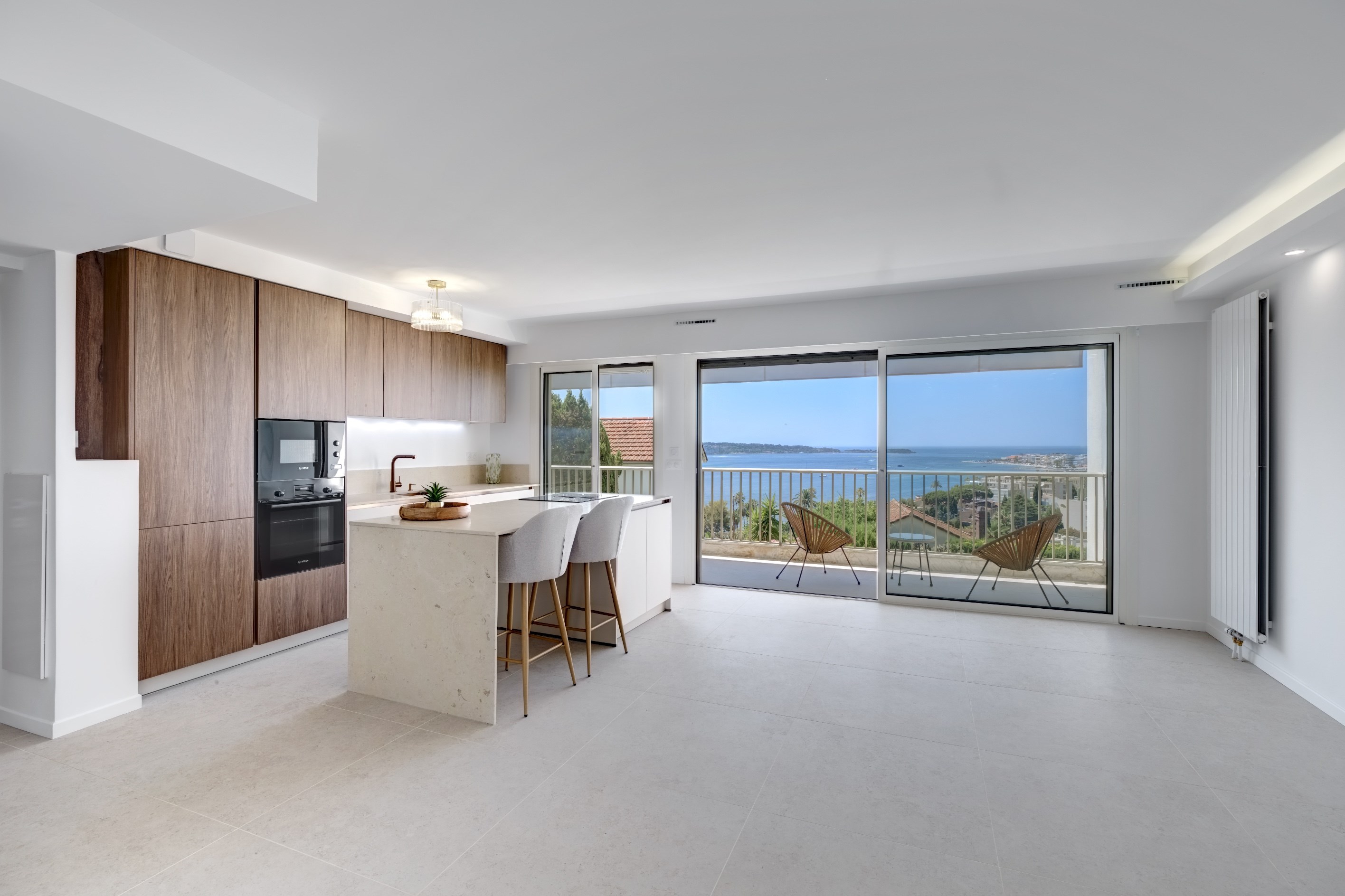  Luxury sea view apartment for sale in Cannes Californie - 物件實景
