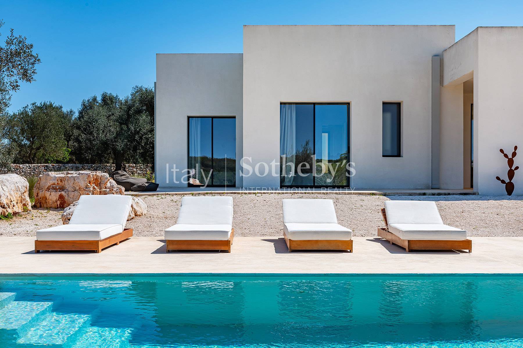  Design villa with infinity pool, secluded in olive grove - 物件實景