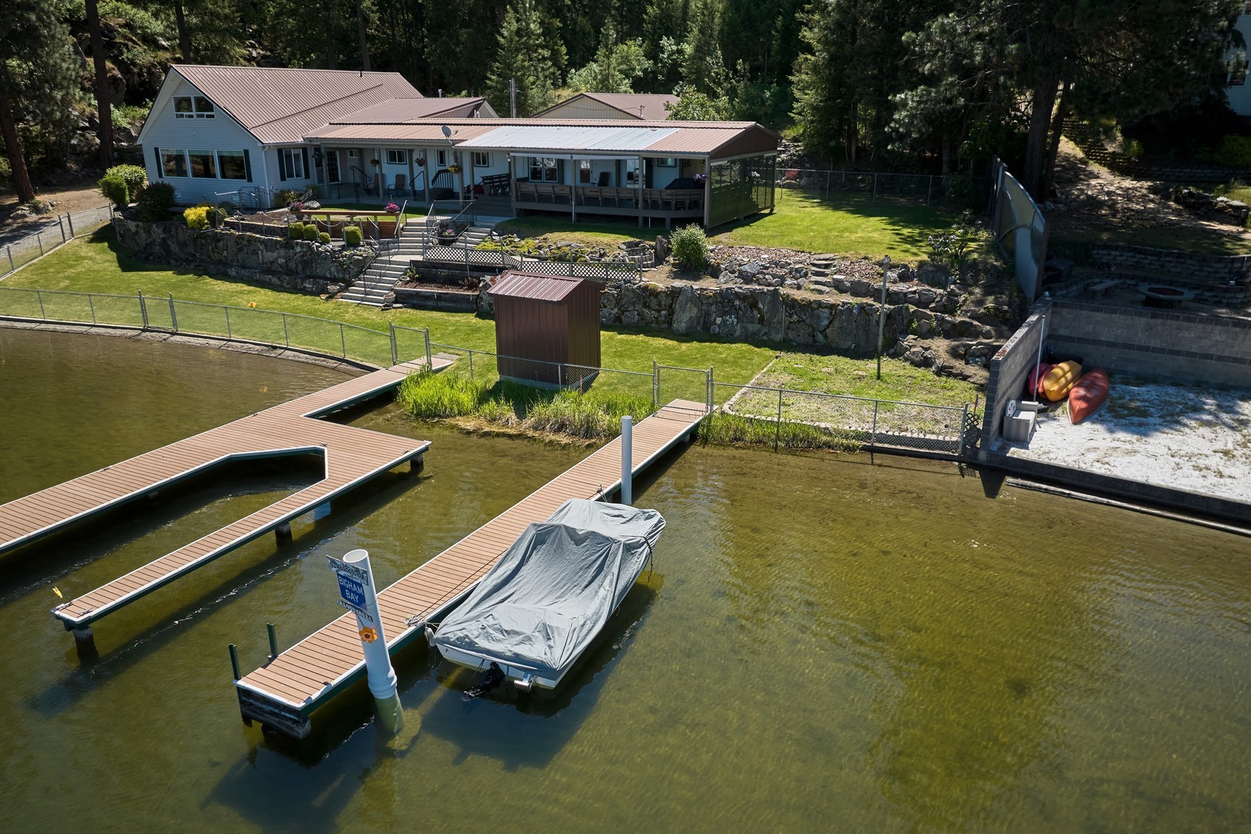  Rare 10 acre/3 Parcel Waterfront Property - 物件實景