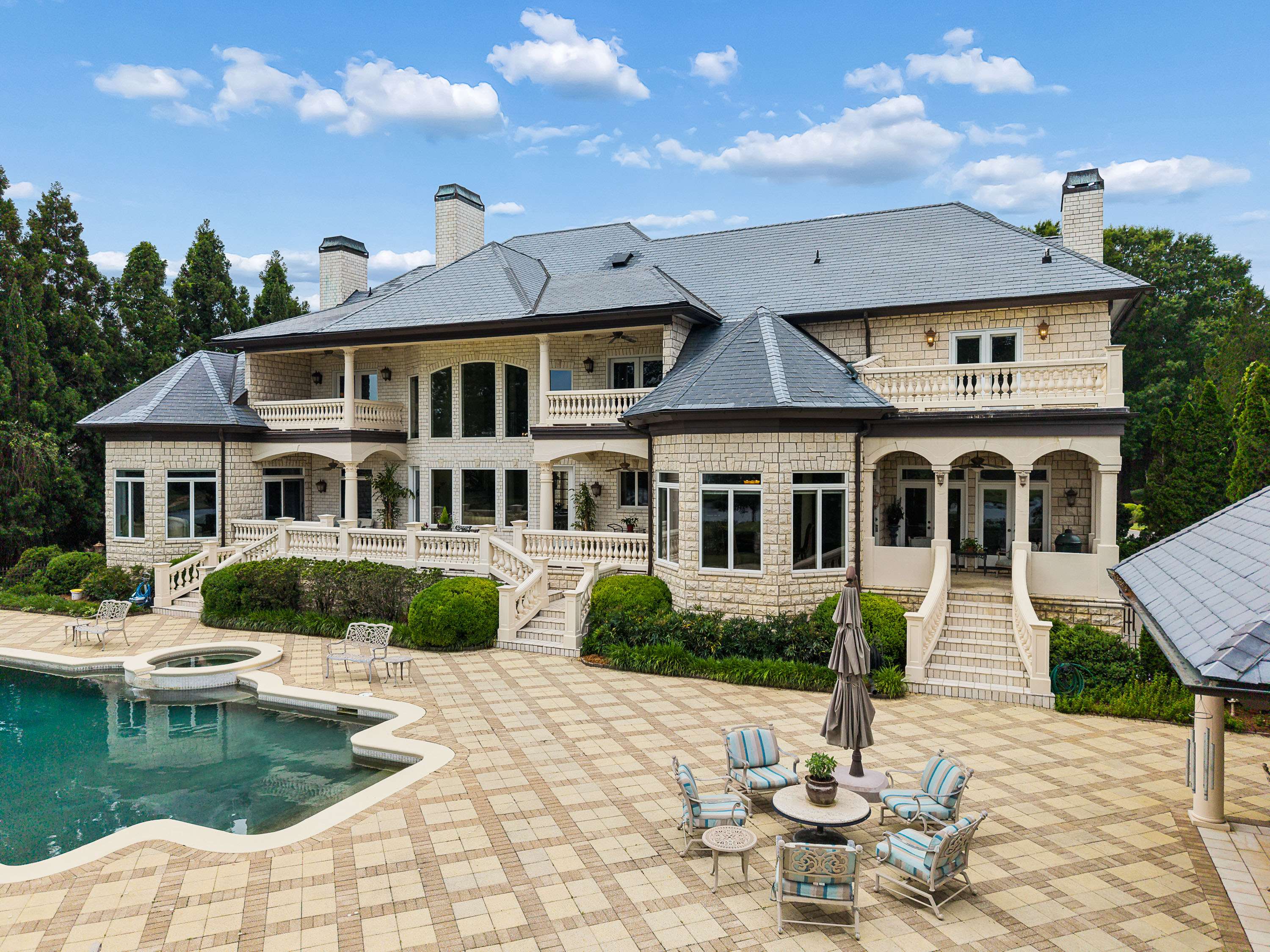  Mediterranean Limestone Estate of Rare Provenance in Whitewater Creek - 物件實景