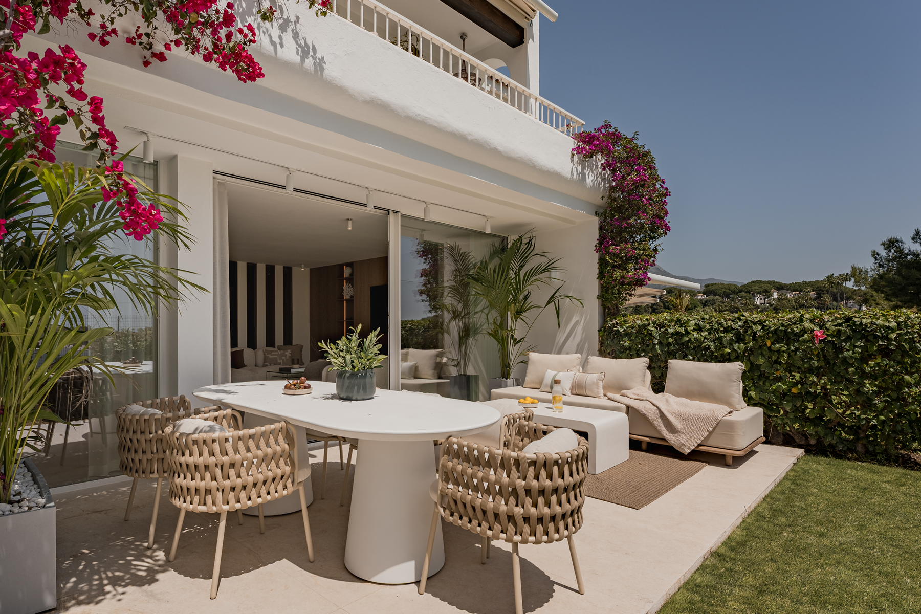  Apartment with garden on the front line of Aloha Golf, Nueva Andalucía - 物件實景