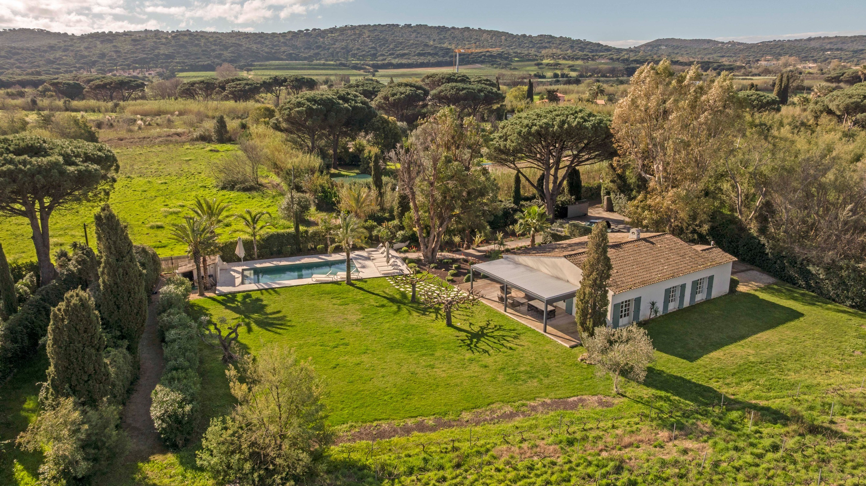  Ramatuelle Pampelonne villa 162 sqm vineyard land 7130 sqm pool near beach - 物件實景