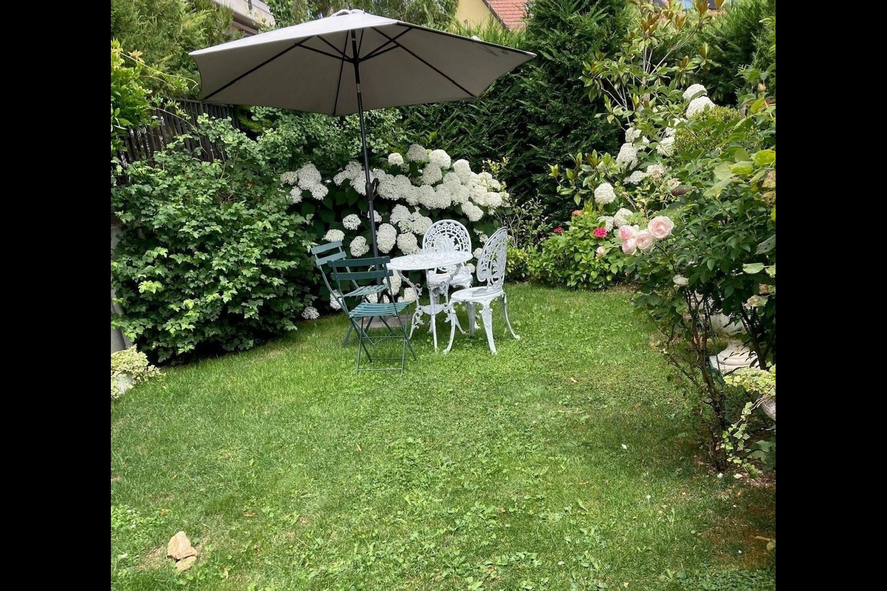 Superb apartment with large garden and terrace overlooking the lake and the Alps - 物件實景