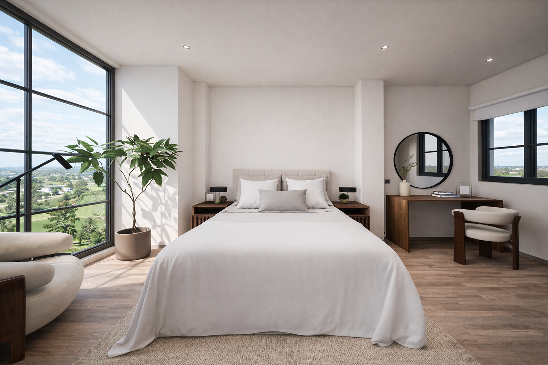  Contemporary penthouse with three bedrooms and large private solarium - 物件實景