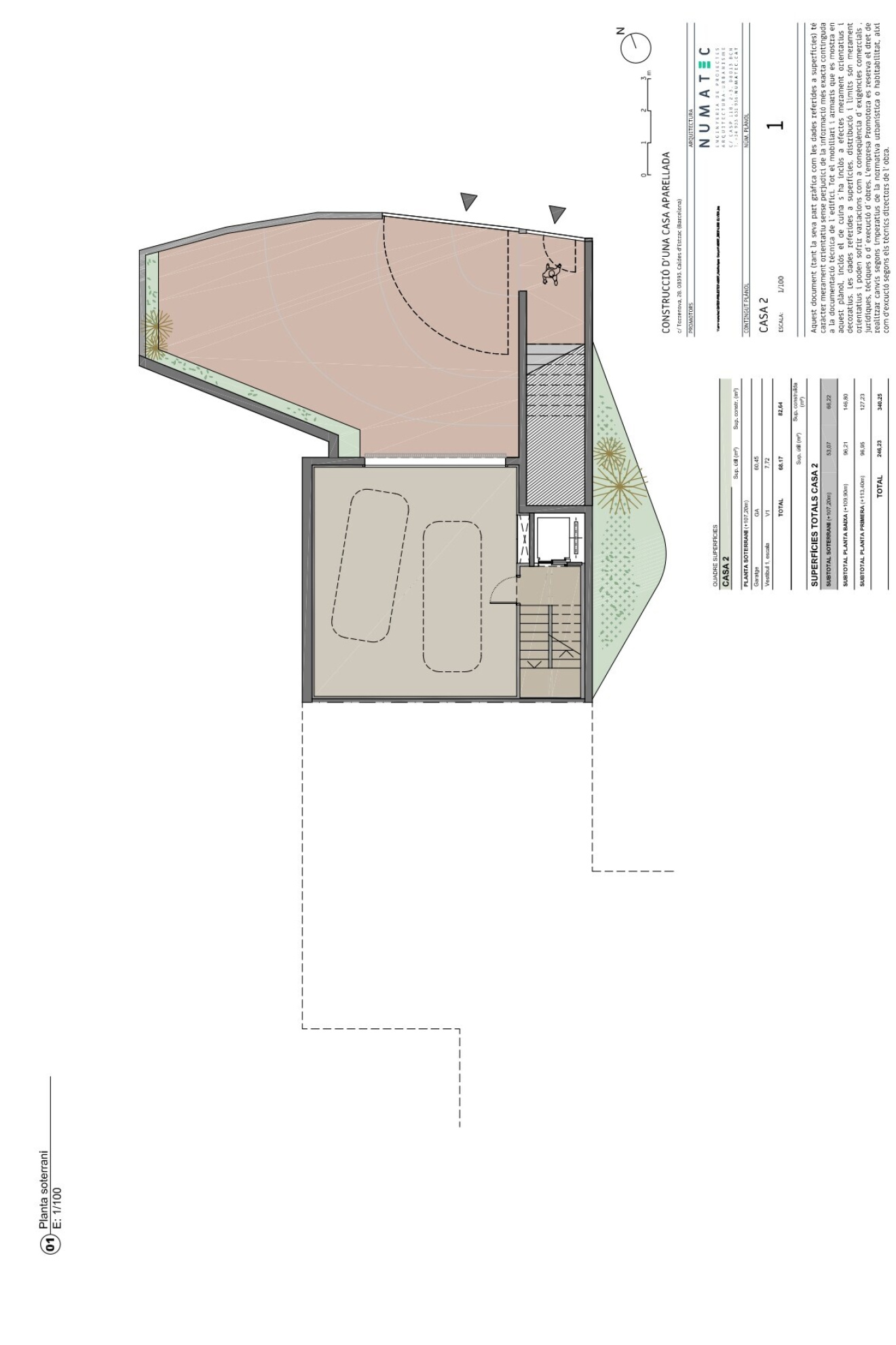  Designer house with panoramic sea views in Caldes d