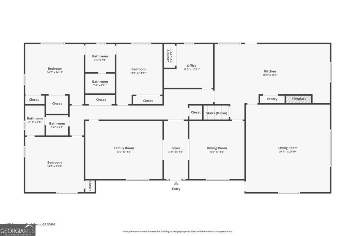 Athens, Georgia, 30606, United States, 5 Bedrooms Bedrooms, ,3 BathroomsBathrooms,Residential,For Sale,1896838