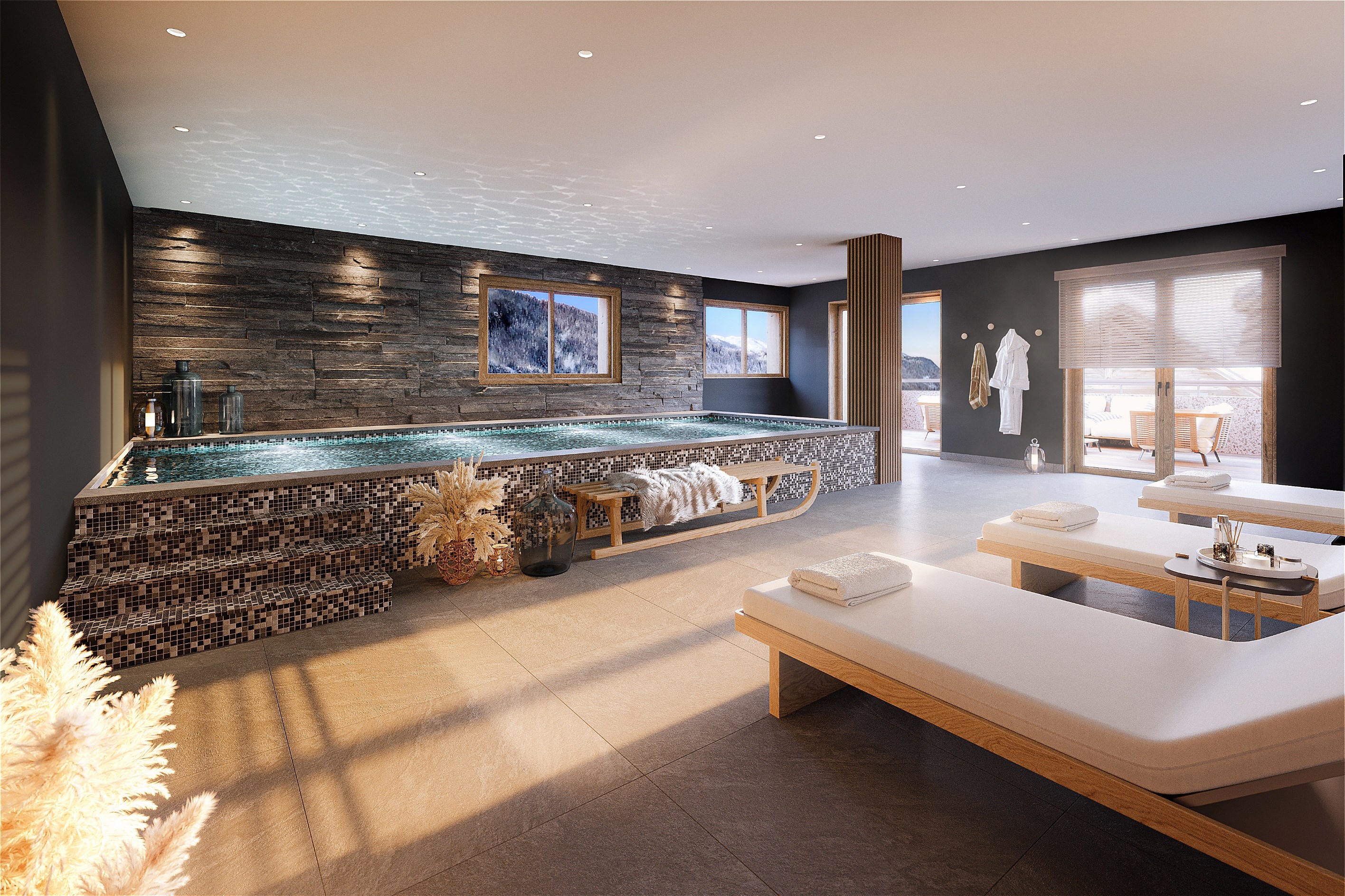  Apartment Claret - in the heart of the Vaujany resort - 物件實景