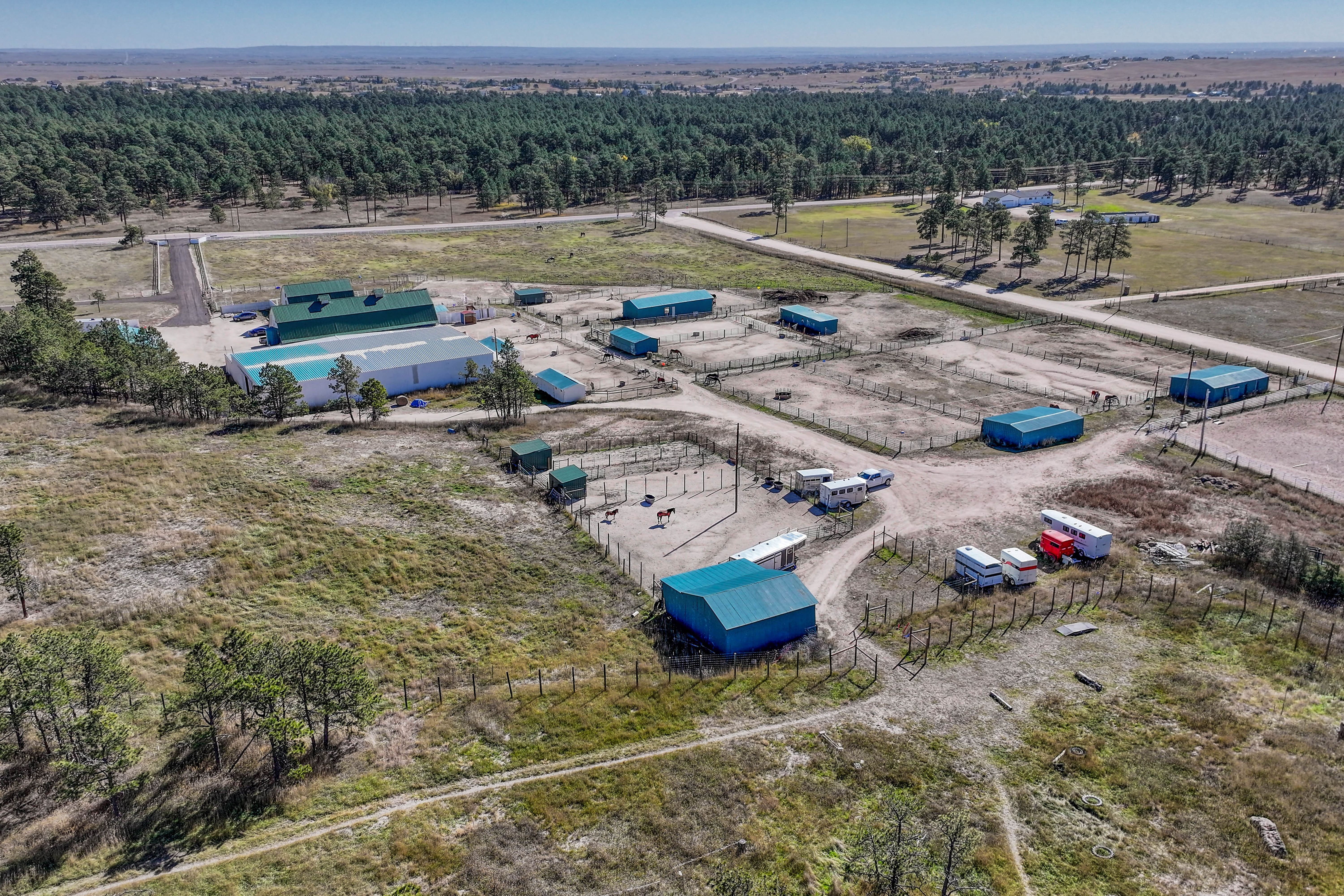  Historic Pine Run Ranch in Black Forest on rare 60 acres - 物件實景
