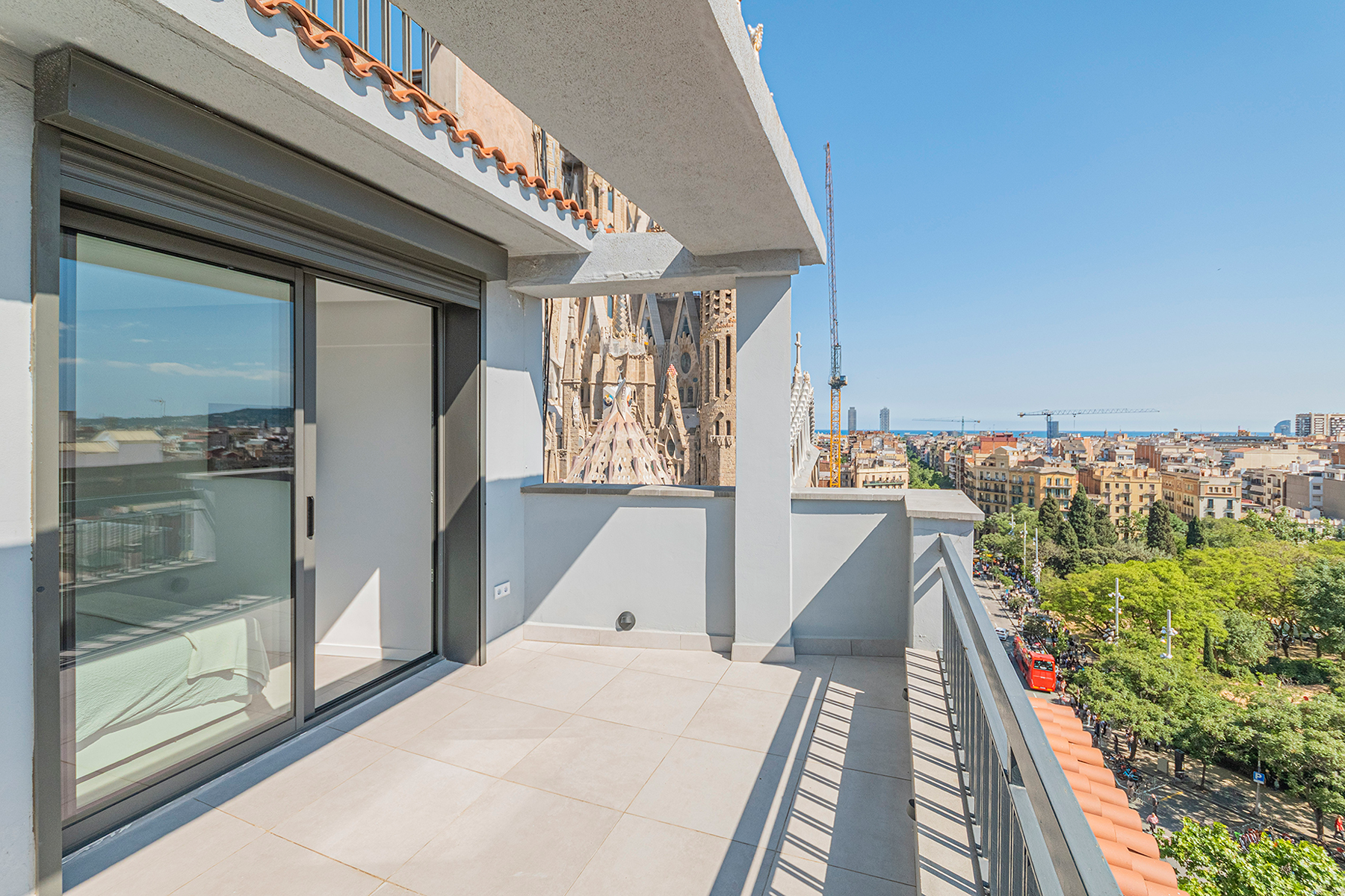  Renovated Penthouse with 2 terraces and views of the Sagrada Familia - 物件實景