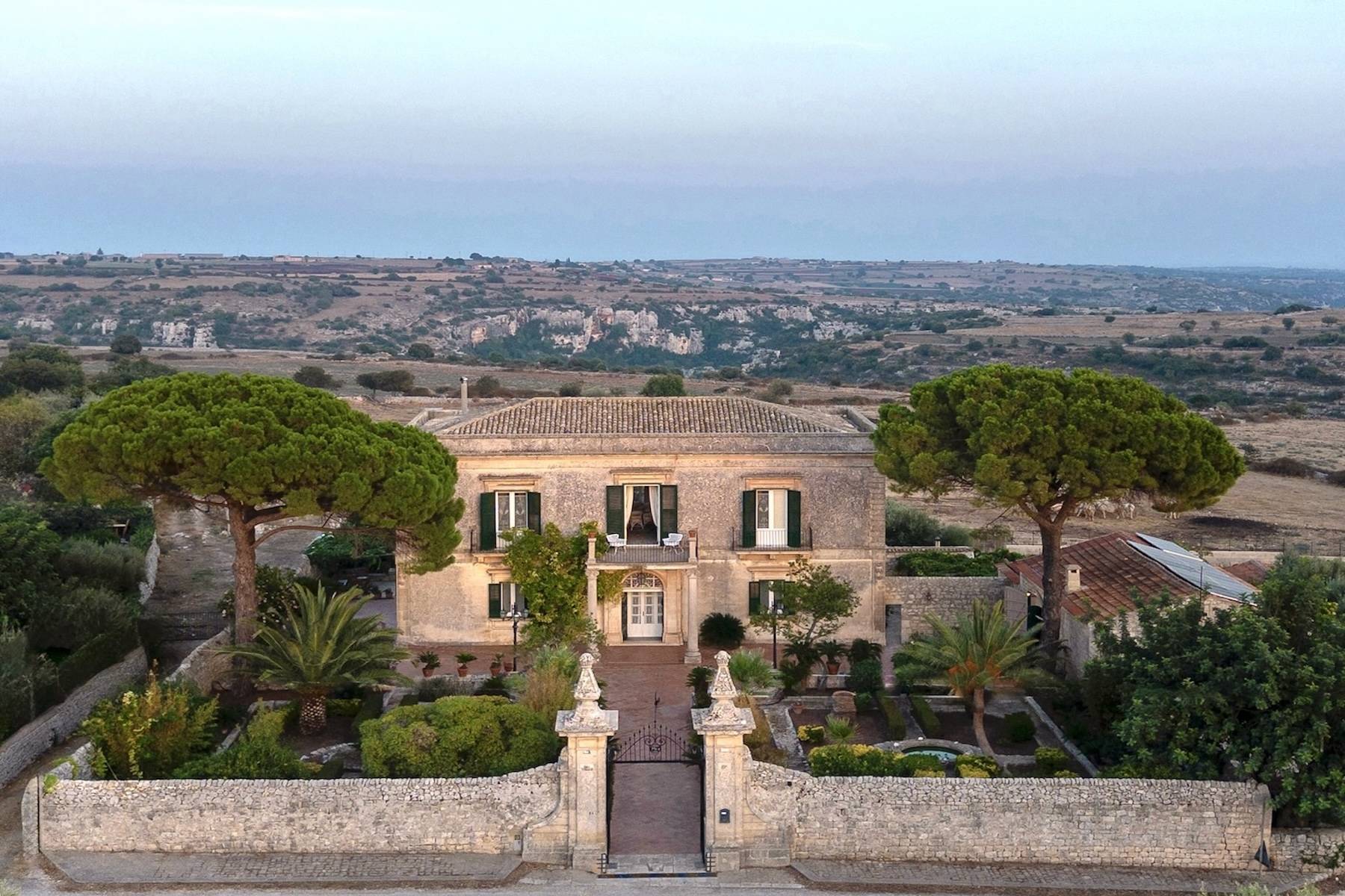Historic patrician villa with pool and panoramic view