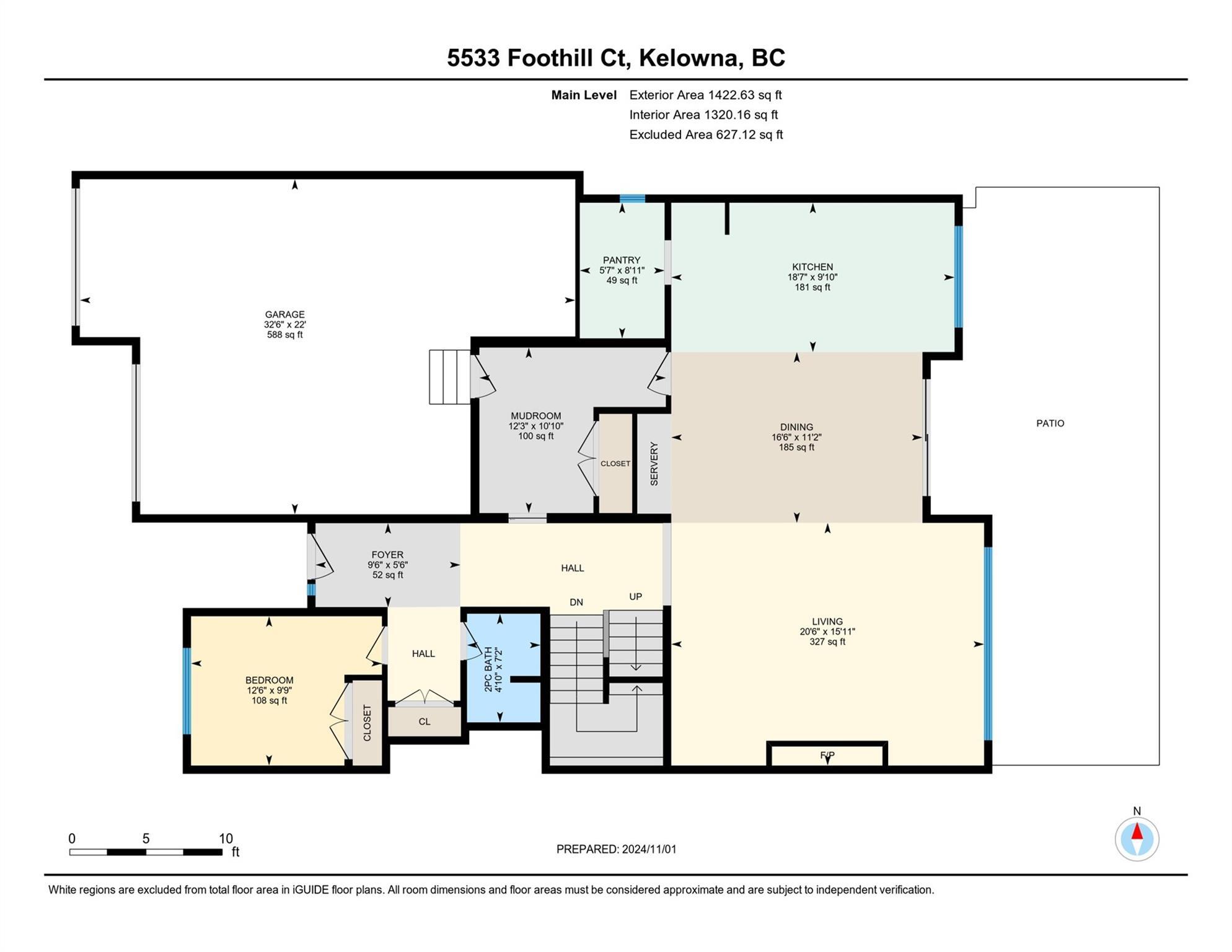 KELOWNA, British Columbia, V1W 0C4, CA, 5 Bedrooms Bedrooms, ,4 BathroomsBathrooms,Residential,For Sale,1960562