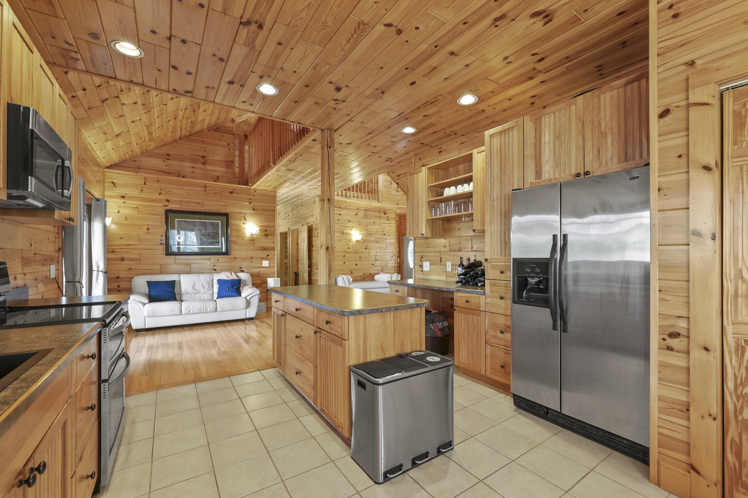  Berkshires Log Home Retreat with Wildlife Pond & Guest Apartment - 物件實景