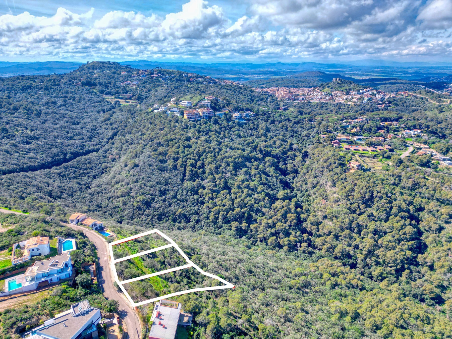  Large building plot, divisible into 2 separate plots with views - 物件實景