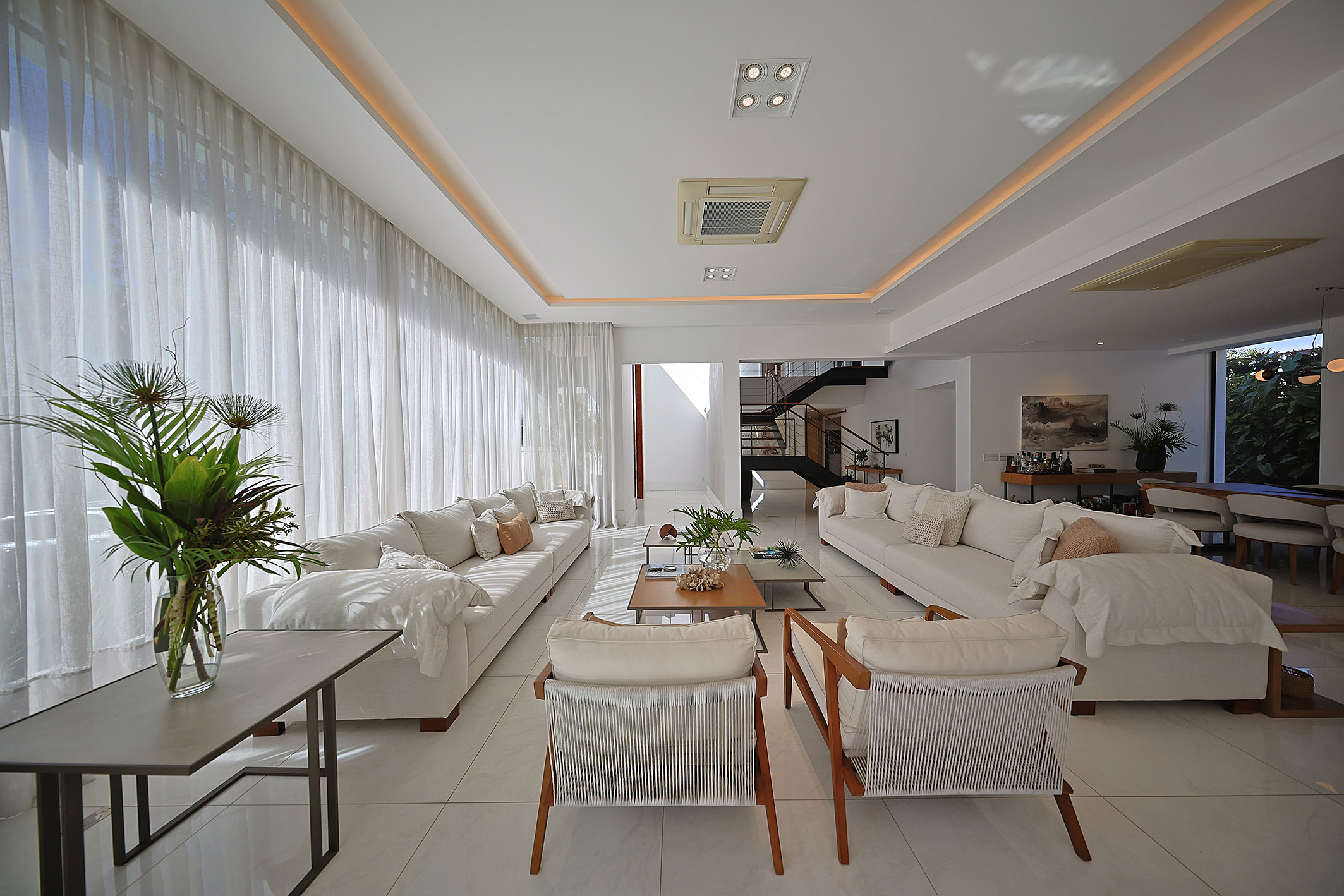  Contemporary House with 5 Suites in Barra da Tijuca - 物件實景