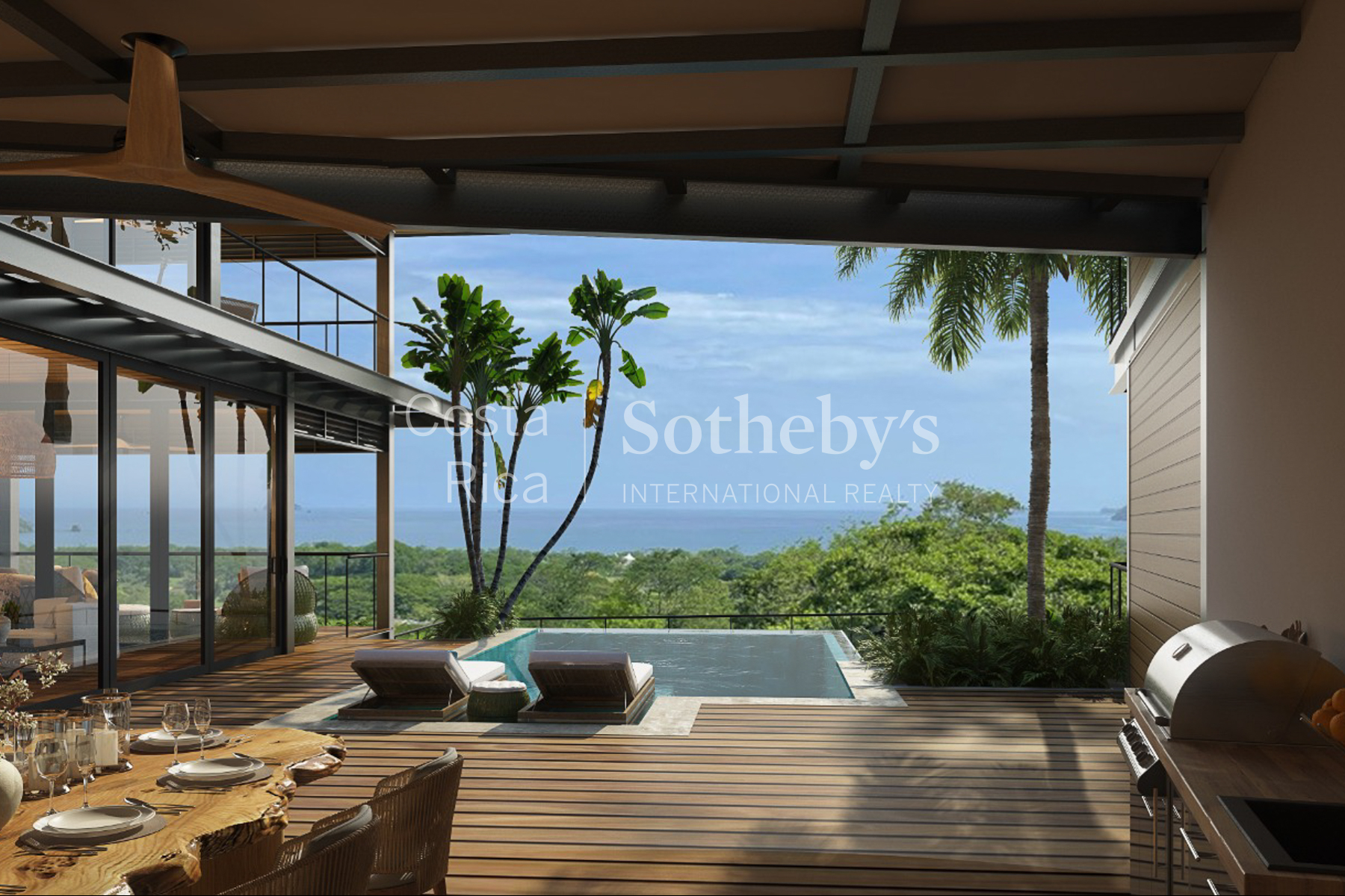  Ocean View Tamarindo Villa - 物件實景