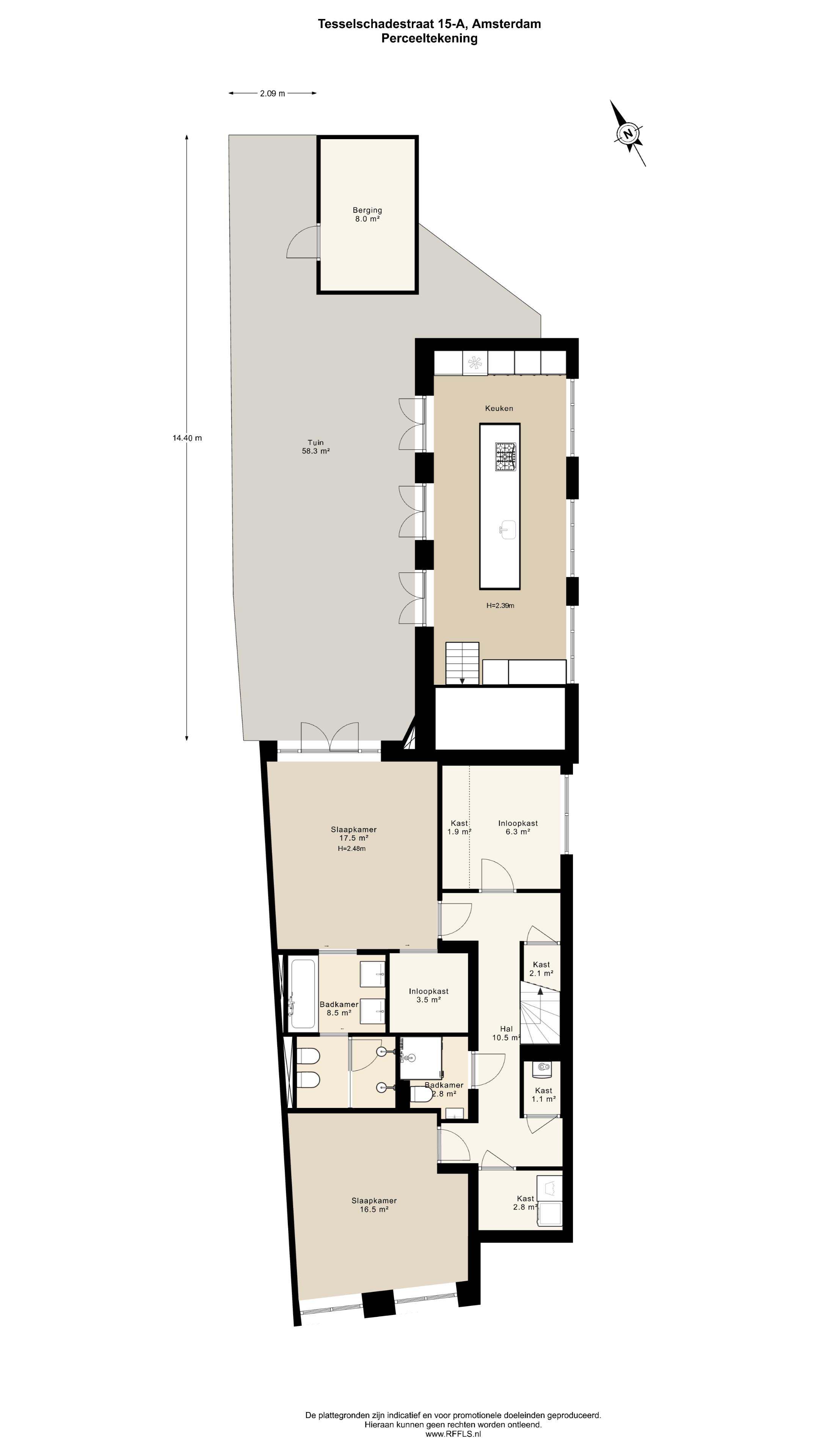  Tesselschadestraat 15 A & B: Two Residences, One Exceptional Opportunity - 物件實景