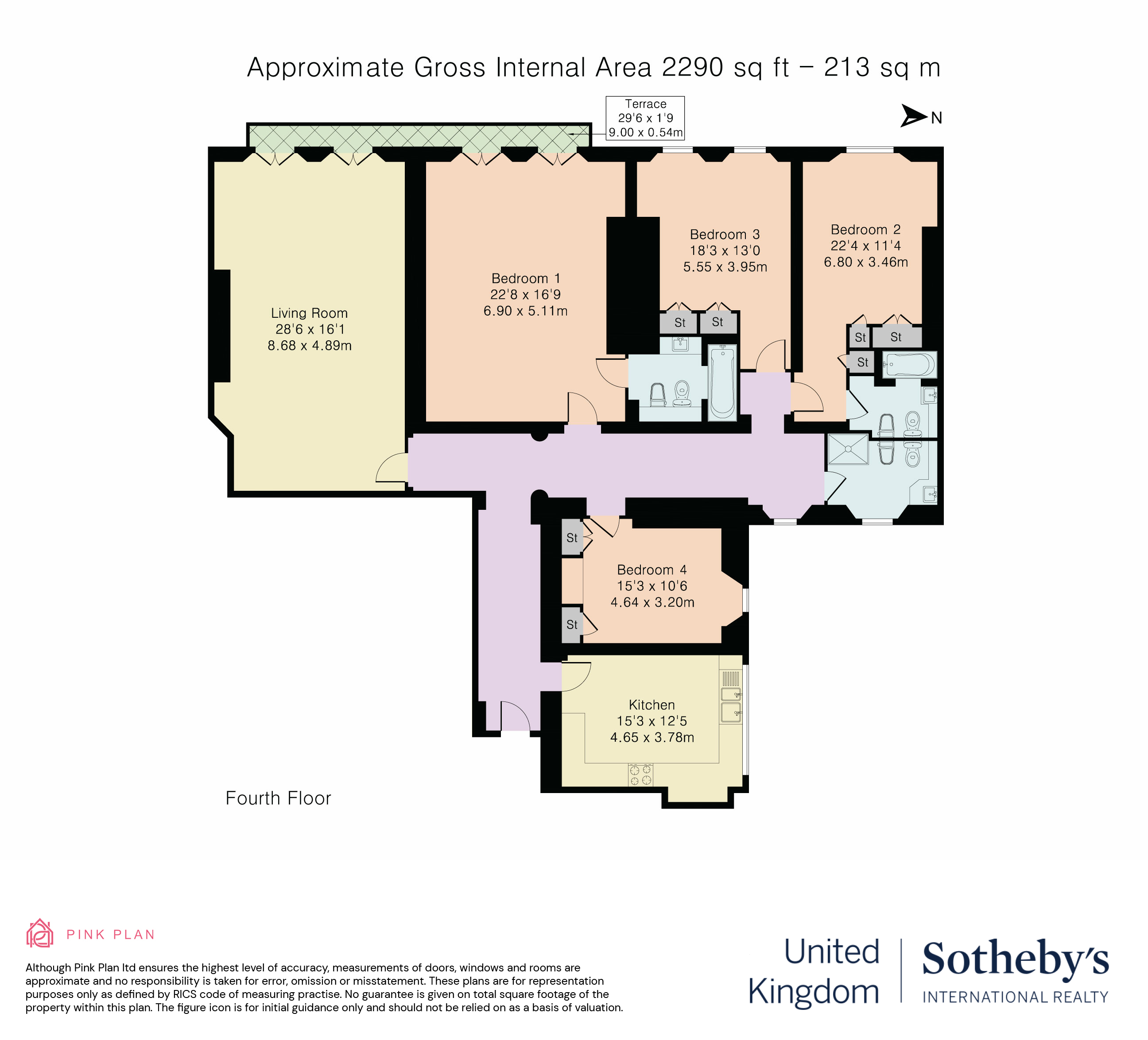 A Grand Lateral Apartment in Albert Hall Mansions - 物件實景
