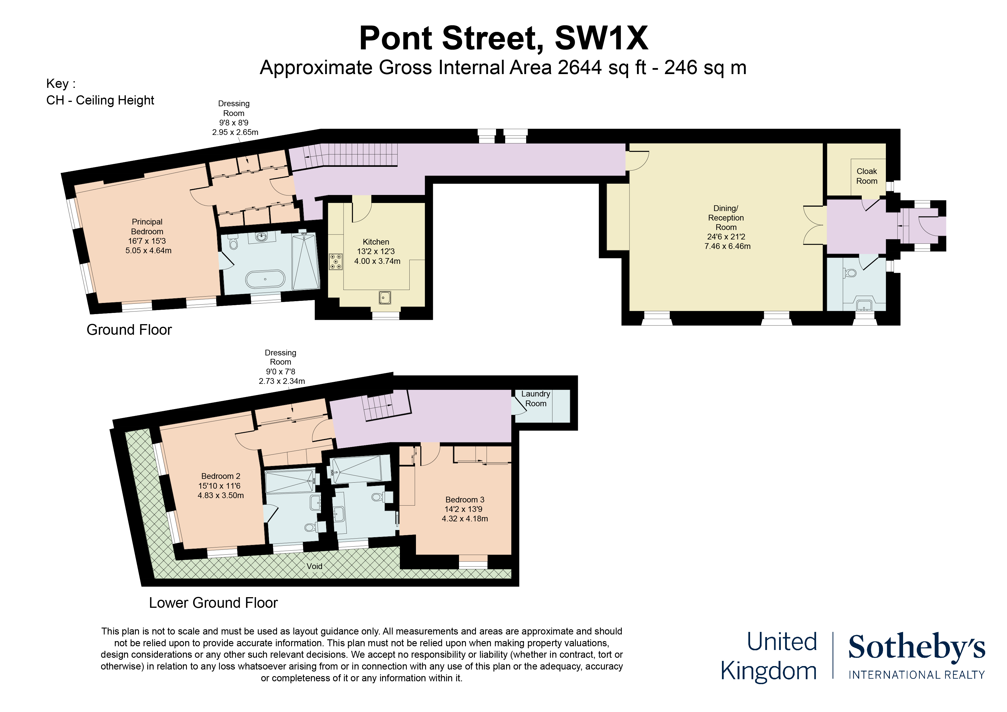  A Beautiful Duplex Apartment on Pont Street - 物件實景