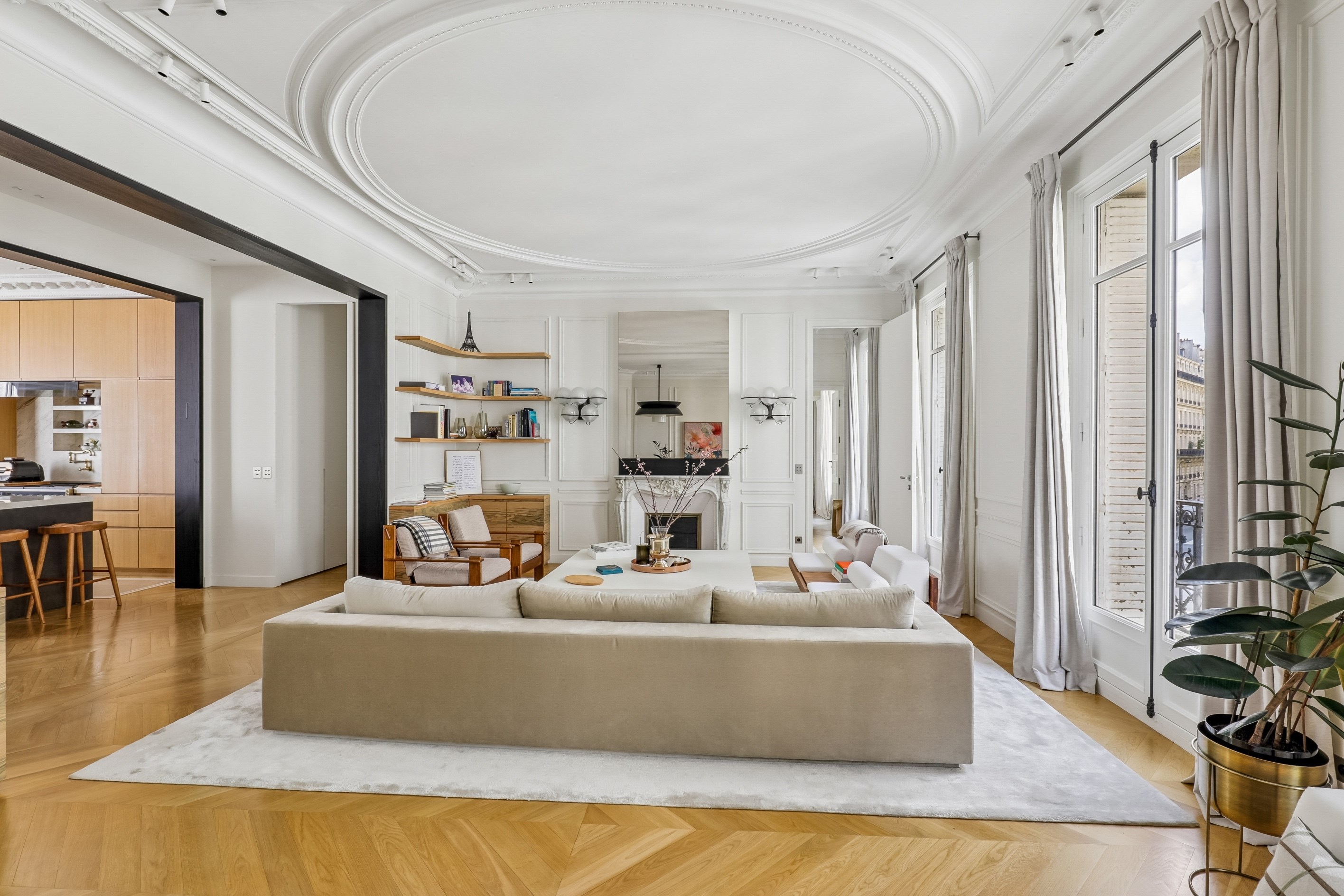  A magnificent Haussmann-style apartment renovated by a renowned architect - 物件實景