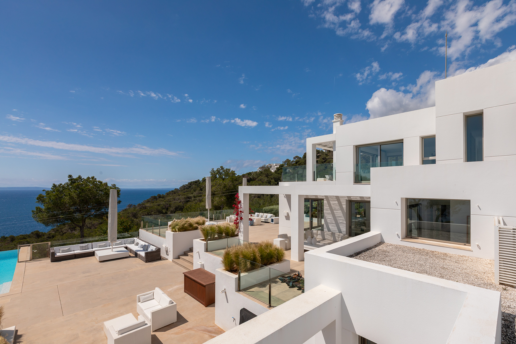  Mediterranean villa with sea views in Ibiza - 物件實景