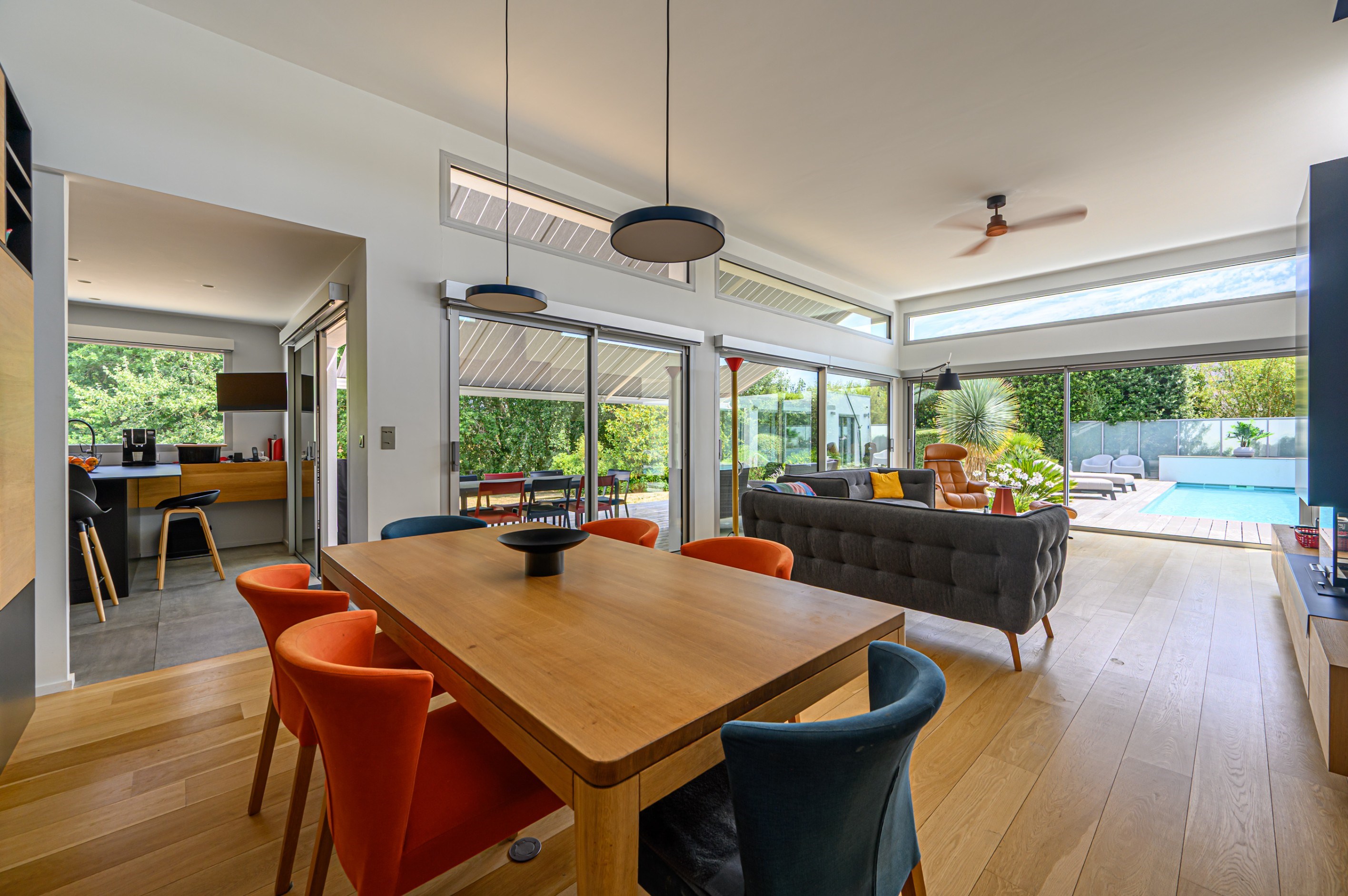  Single-level house with a pool, just steps from the beach - 物件實景