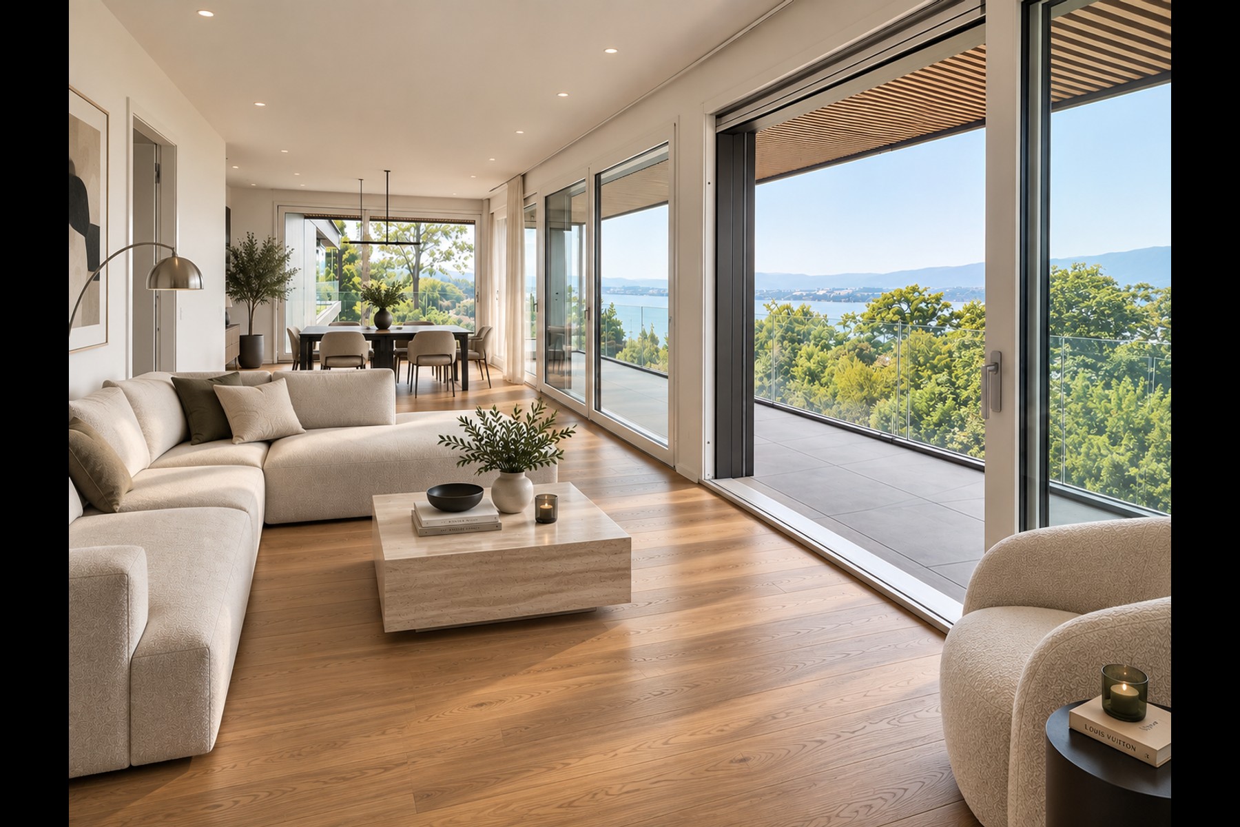  New penthouse apartment in the heart of Vésenaz - 物件實景