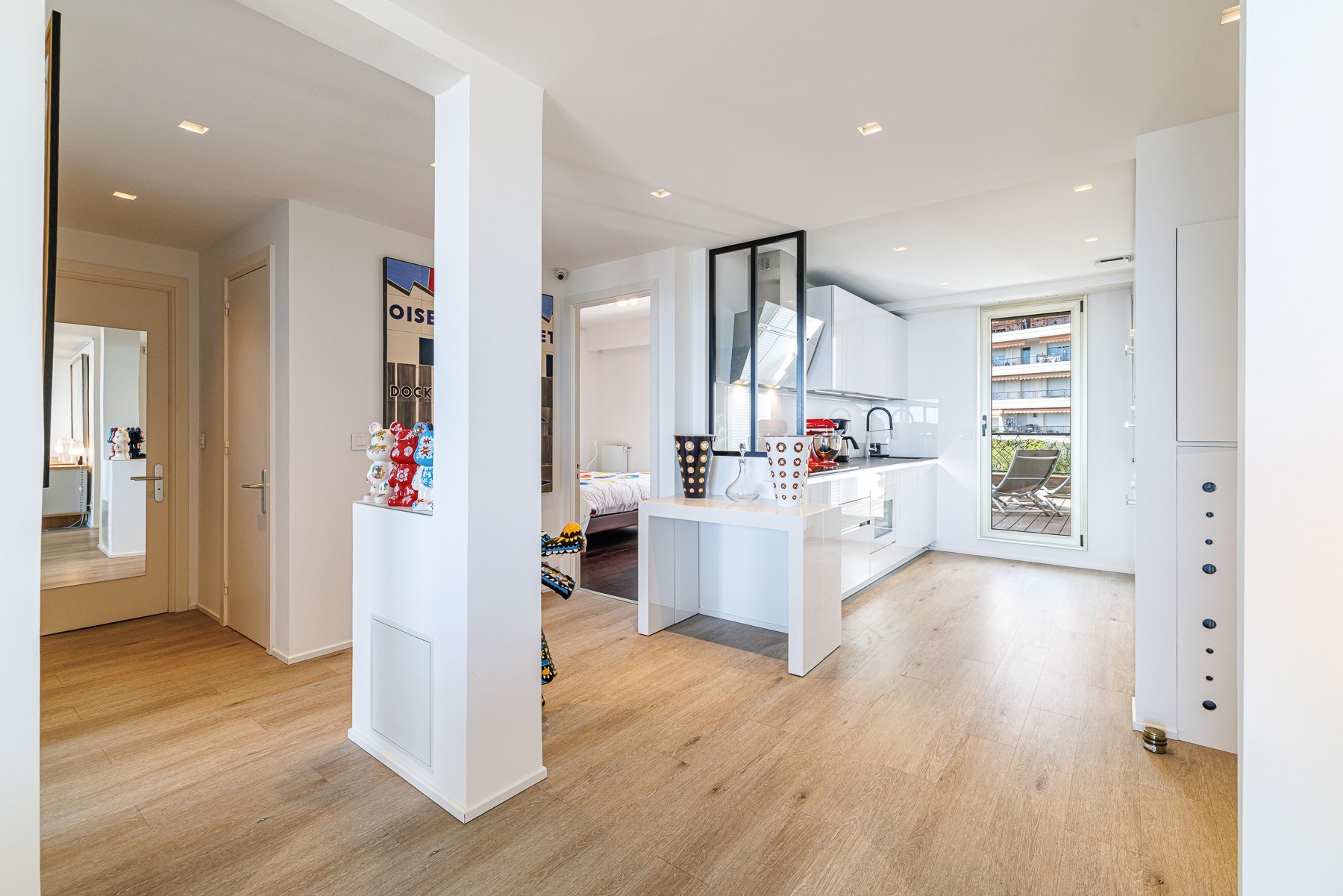  Top-floor apartment with sea view in Fabron, Nice - 物件實景
