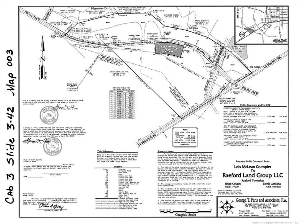 Wallace Mclean Road, Raeford, North Carolina, 28376, United States, ,Land,For Sale,Wallace Mclean Road,1660610