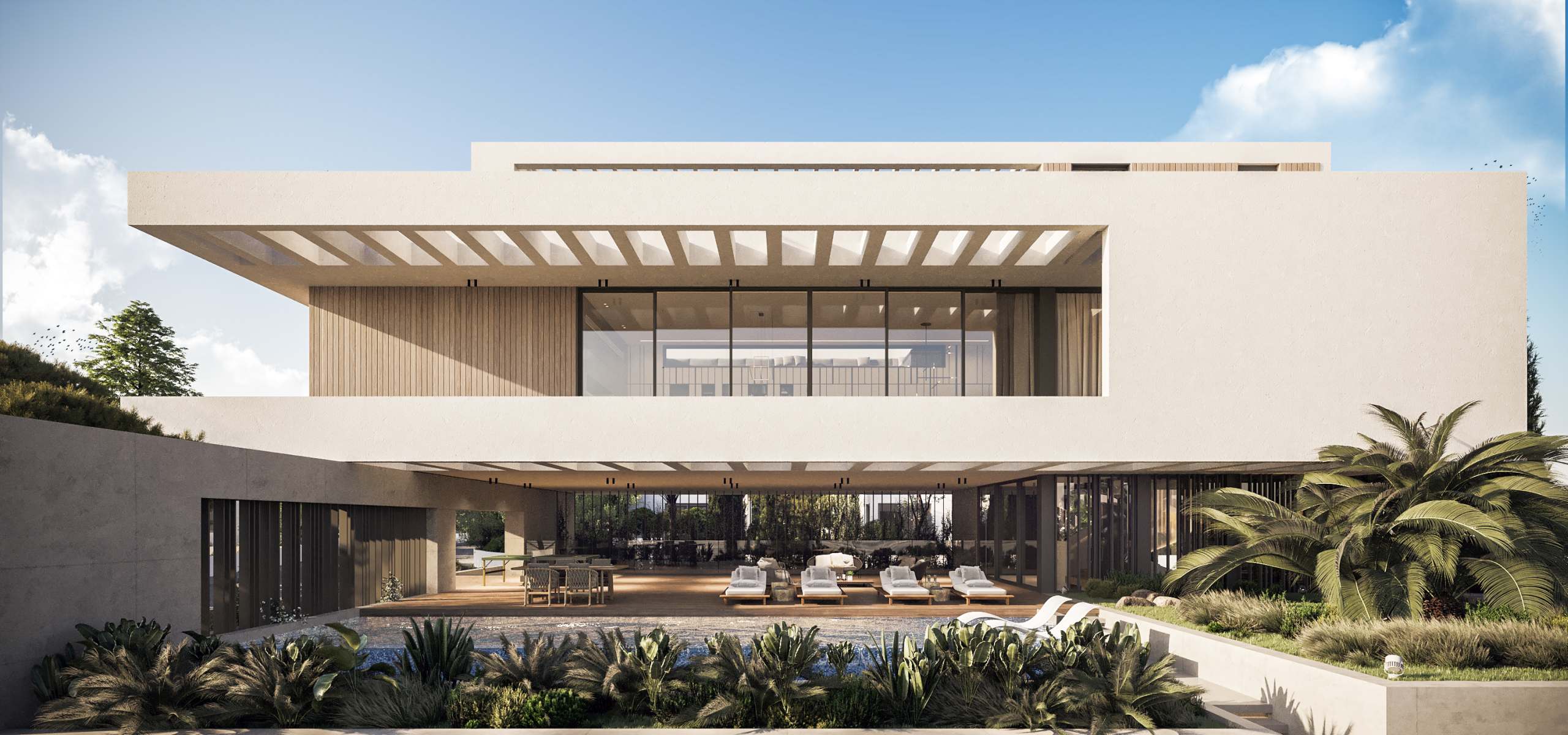 Modern Luxury Villa with Five Bedrooms in Pafos