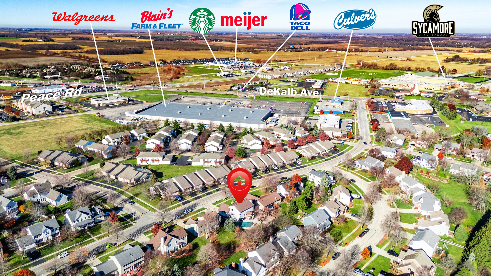 Sycamore, Illinois, 60178, United States, 4 Bedrooms Bedrooms, ,4 BathroomsBathrooms,Residential,For Sale,1999844