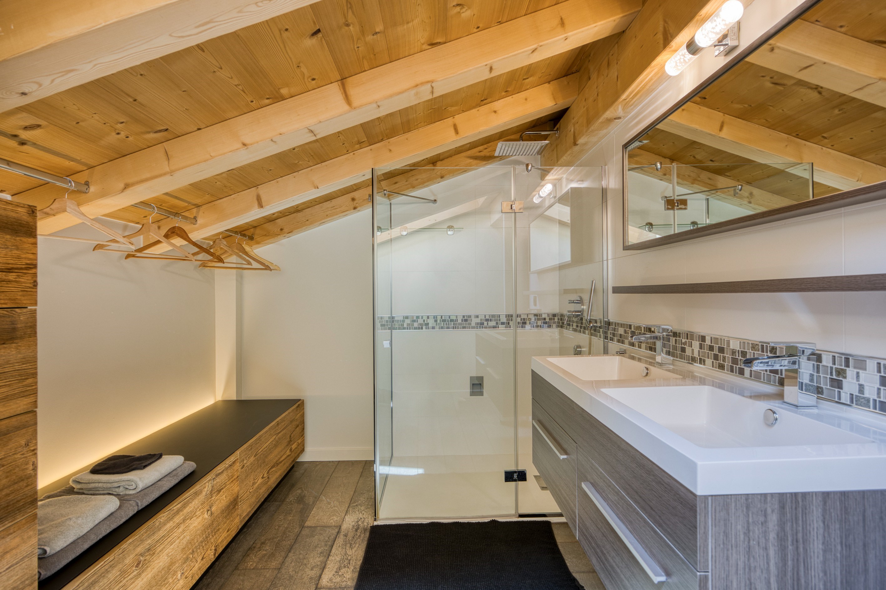  Chalet Éminence - Panoramic view in Saint-Gervais-les-Bains - 物件實景