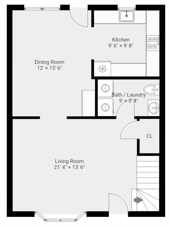 Malden, Massachusetts, 02148, United States, 2 Bedrooms Bedrooms, ,2 BathroomsBathrooms,Residential,For Sale,1974371