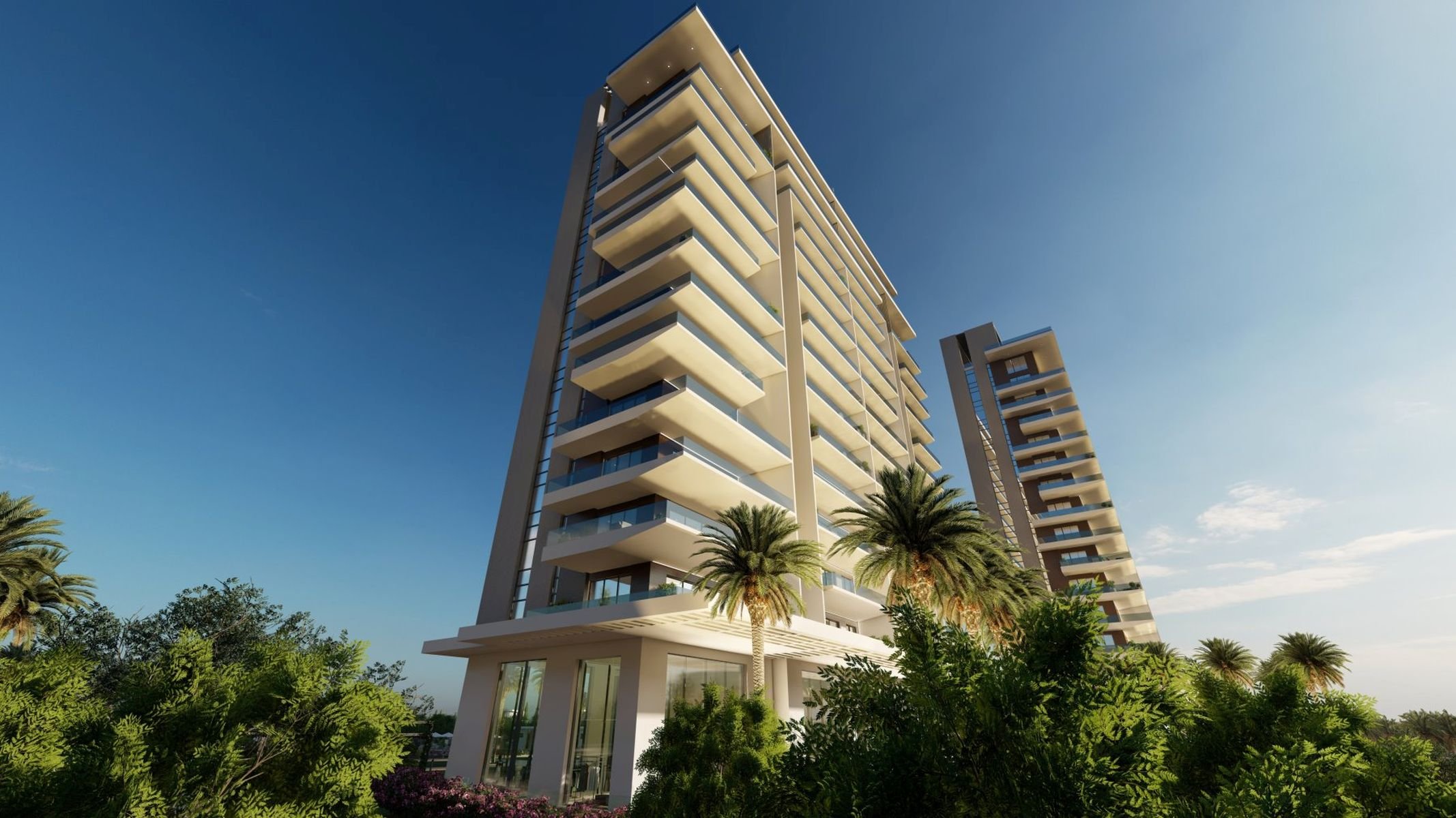  4 Bedroom Apartment with Sweeping Sea Views from the 12th Floor in Pafos - 物件實景