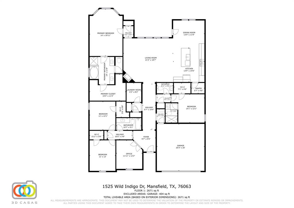 Mansfield, Texas, 76063, United States, 4 Bedrooms Bedrooms, ,4 BathroomsBathrooms,Residential,For Sale,1937764