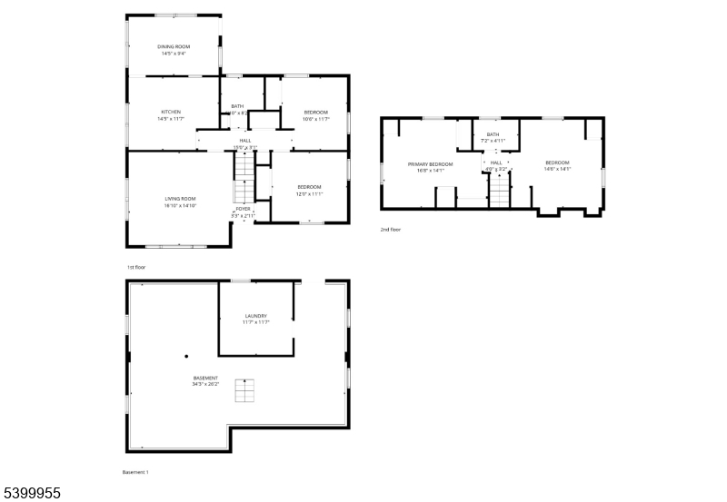 Clark Twp., New Jersey, 07066, United States, 4 Bedrooms Bedrooms, ,2 BathroomsBathrooms,Residential,For Sale,2003135