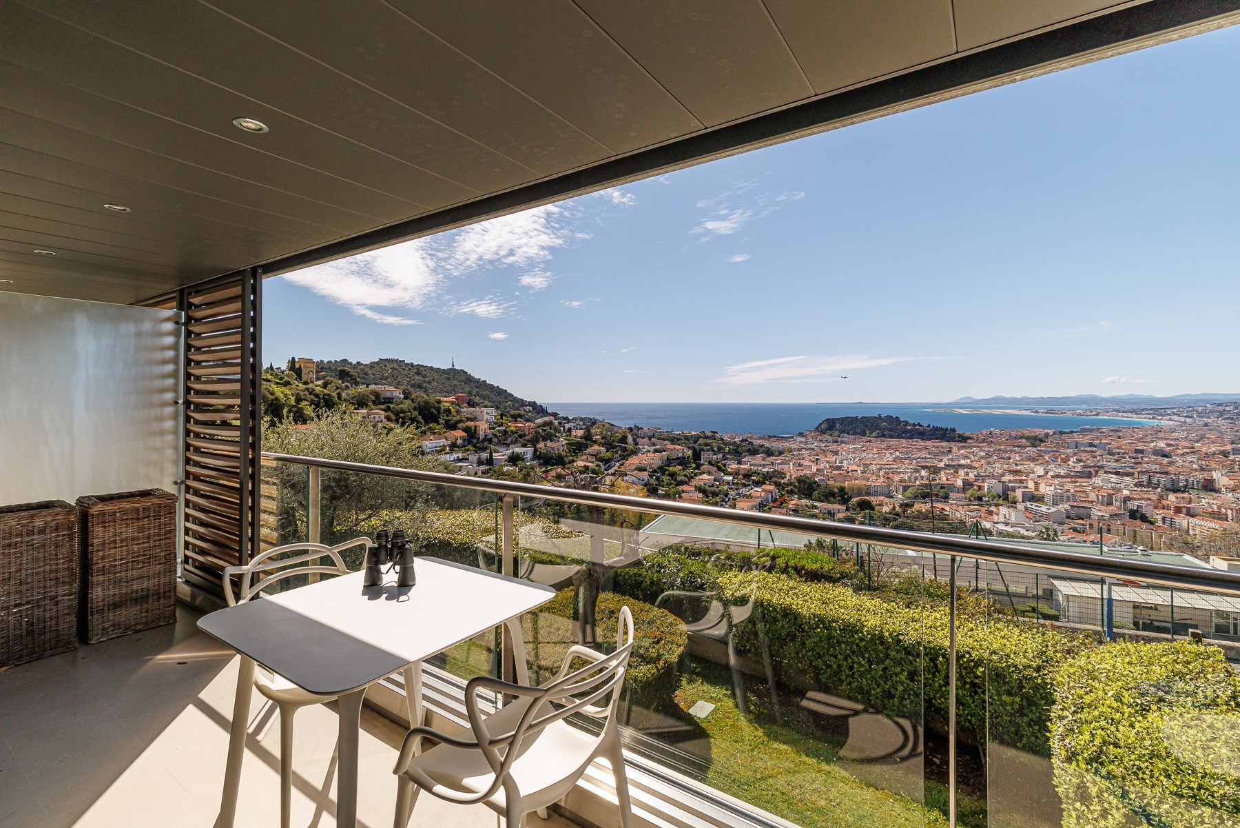  Nice sea view apartment panoramic terrace residence with pool 4 rooms French Ri… - 物件實景