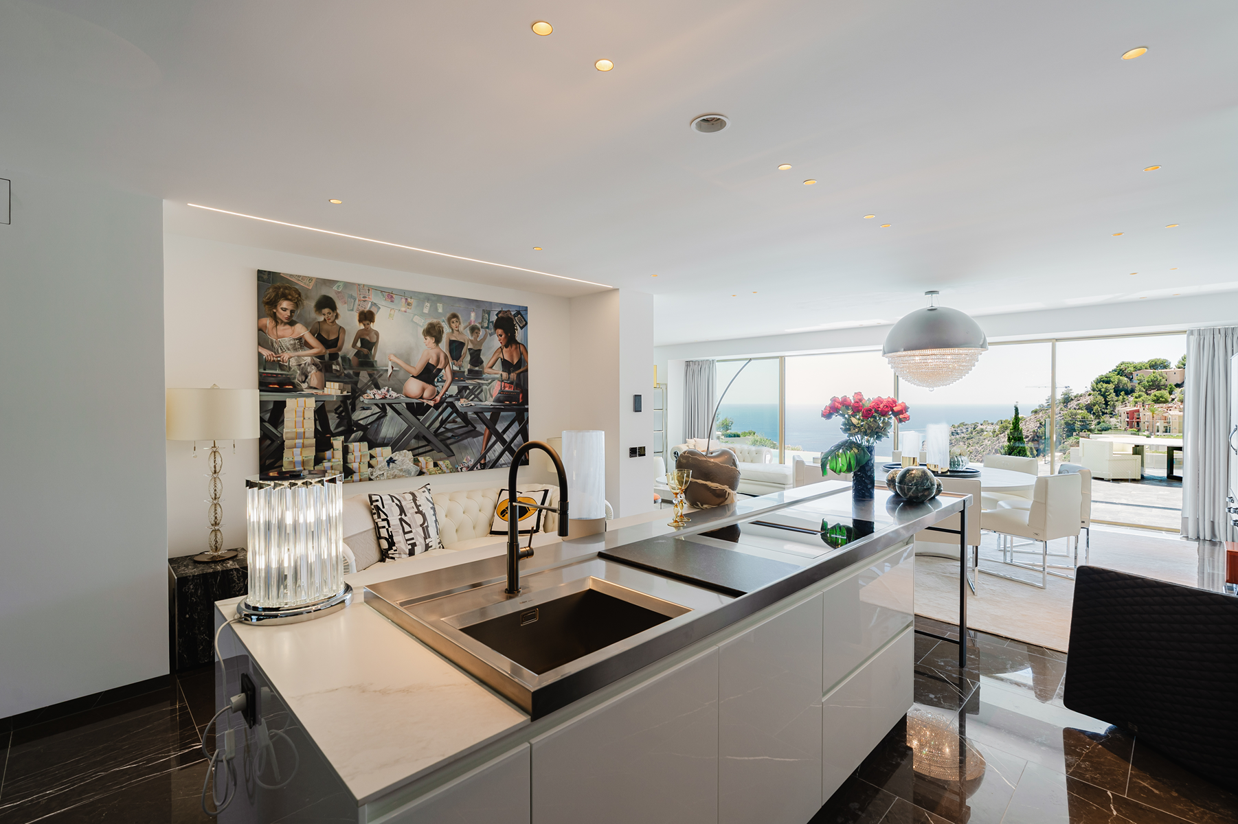  Villa with pool and sea views in Cala Llamp - 物件實景