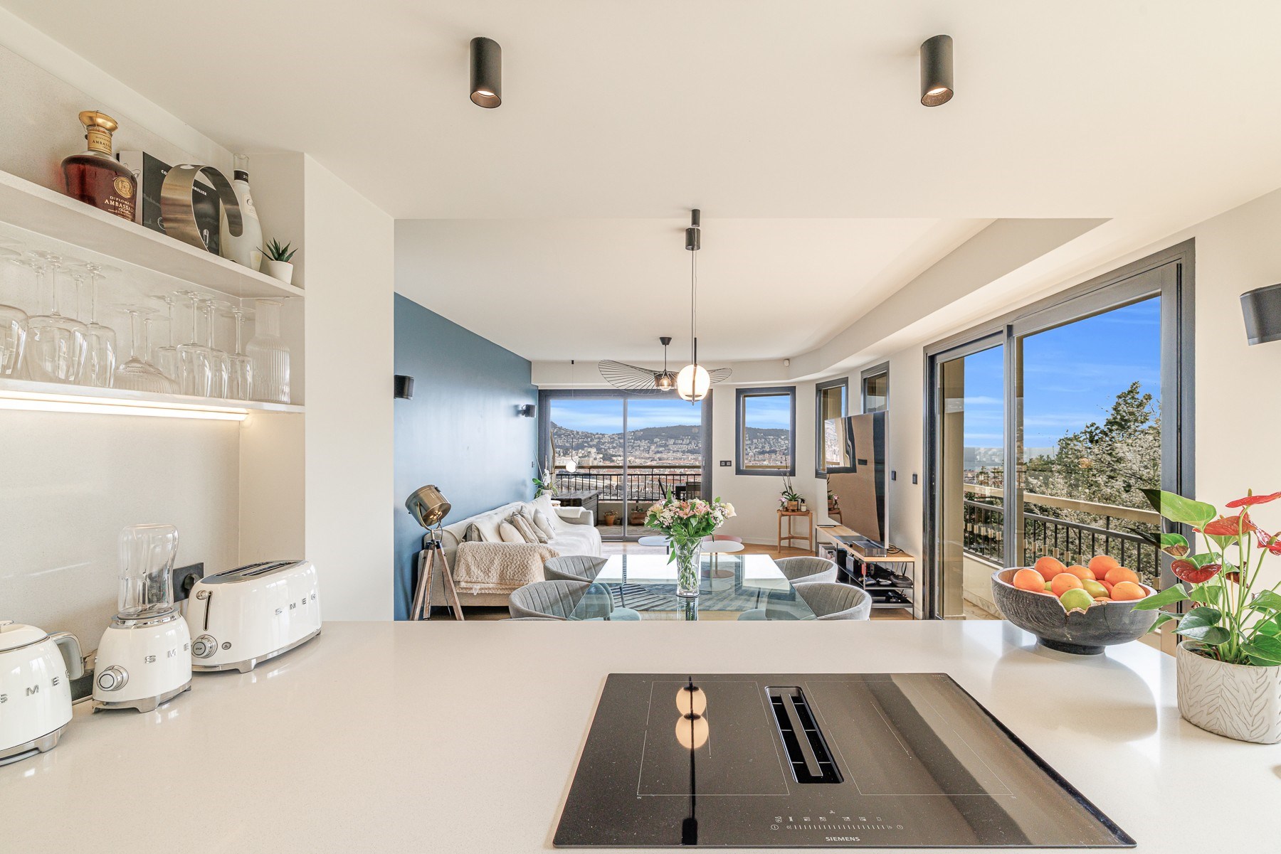  Nice Parc Impérial, duplex apartment with sea view terraces and jacuzzi - 物件實景