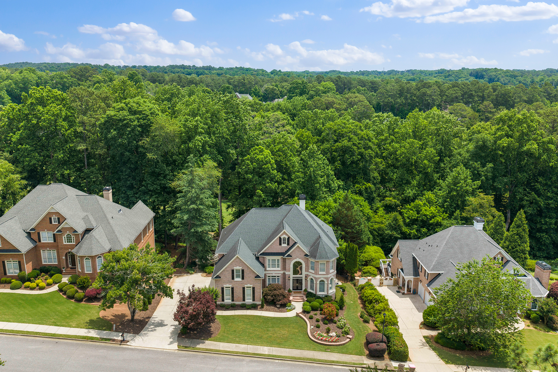  Stately Brick Residence in Alpharetta