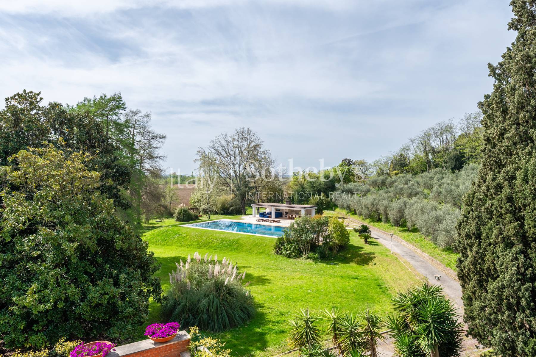  Elegant Tuscan Villa with pool, pond and dépandance - 物件實景
