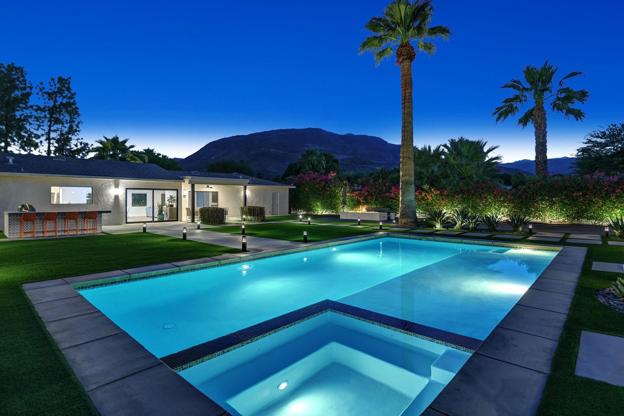  Rancho Mirage Reimagined Mid-Century Retreat an Expansive .43-Acre Lot - 物件實景