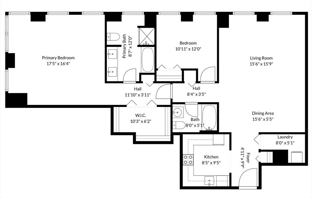 Boston, Massachusetts, 02110, United States, 2 Bedrooms Bedrooms, ,2 BathroomsBathrooms,Residential,For Sale,2048727
