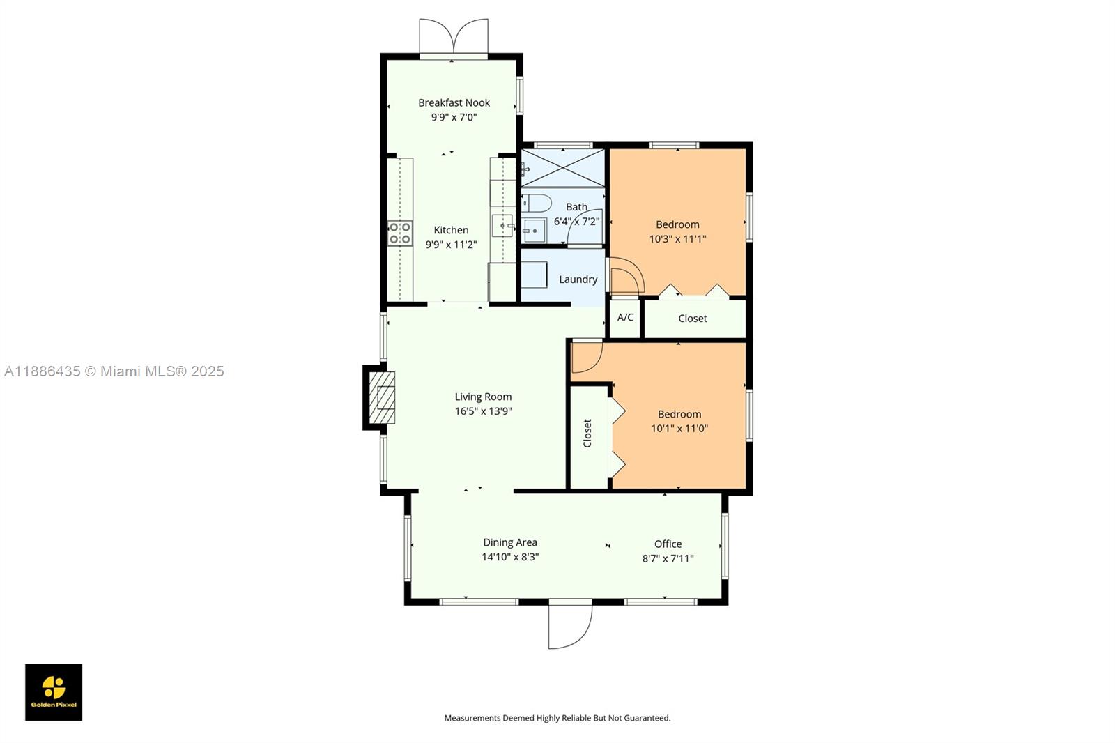 Miami, Florida, 33125, United States, 2 Bedrooms Bedrooms, ,1 BathroomBathrooms,Residential,For Sale,1954935