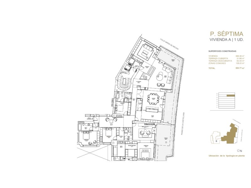 Madrid, Comunidad de Madrid, ES, 3 Bedrooms Bedrooms, ,4 BathroomsBathrooms,Residential,For Sale,1743530