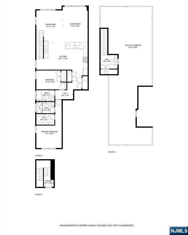 Jersey City, New Jersey, 07306, United States, 2 Bedrooms Bedrooms, ,2 BathroomsBathrooms,Residential,For Sale,1988050